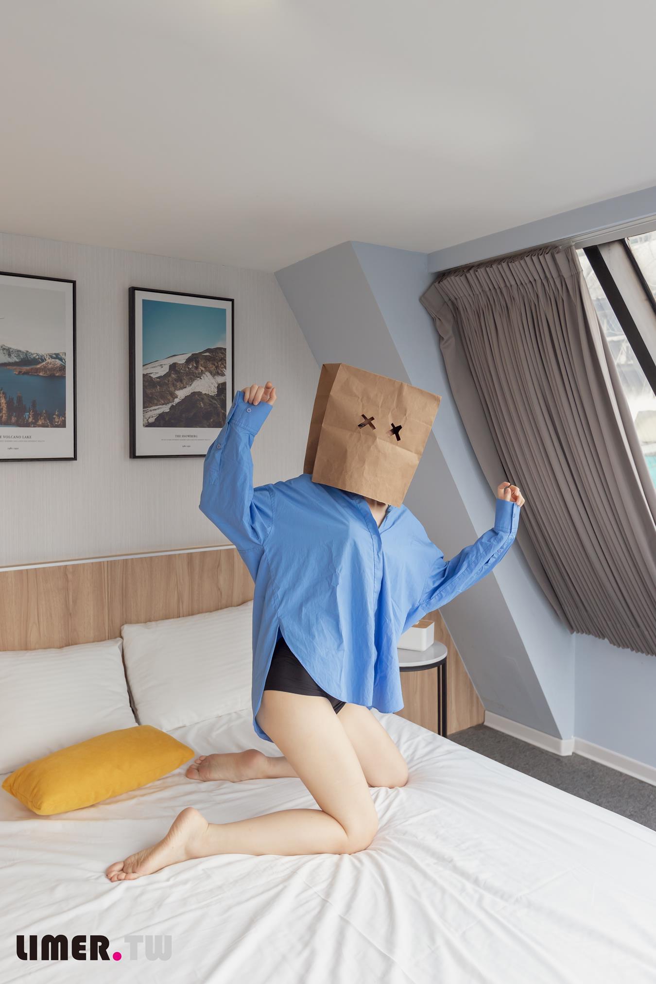 图片[60]-Limerence原创 NO.012 Michii纸袋女孩不给糖就捣蛋[62P] – 速更版-美库