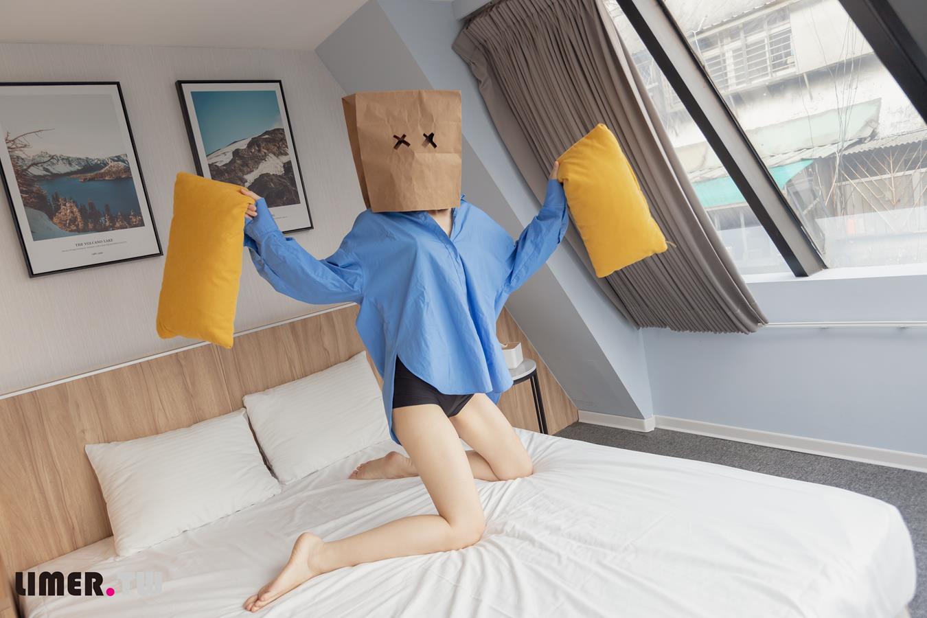 图片[61]-Limerence原创 NO.012 Michii纸袋女孩不给糖就捣蛋[62P] – 速更版-美库