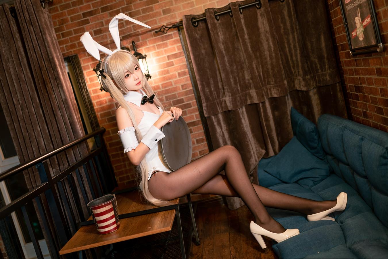 图片[13]-肥肥雅 – 穹妹兔女郎[24P] – 速更版-美库