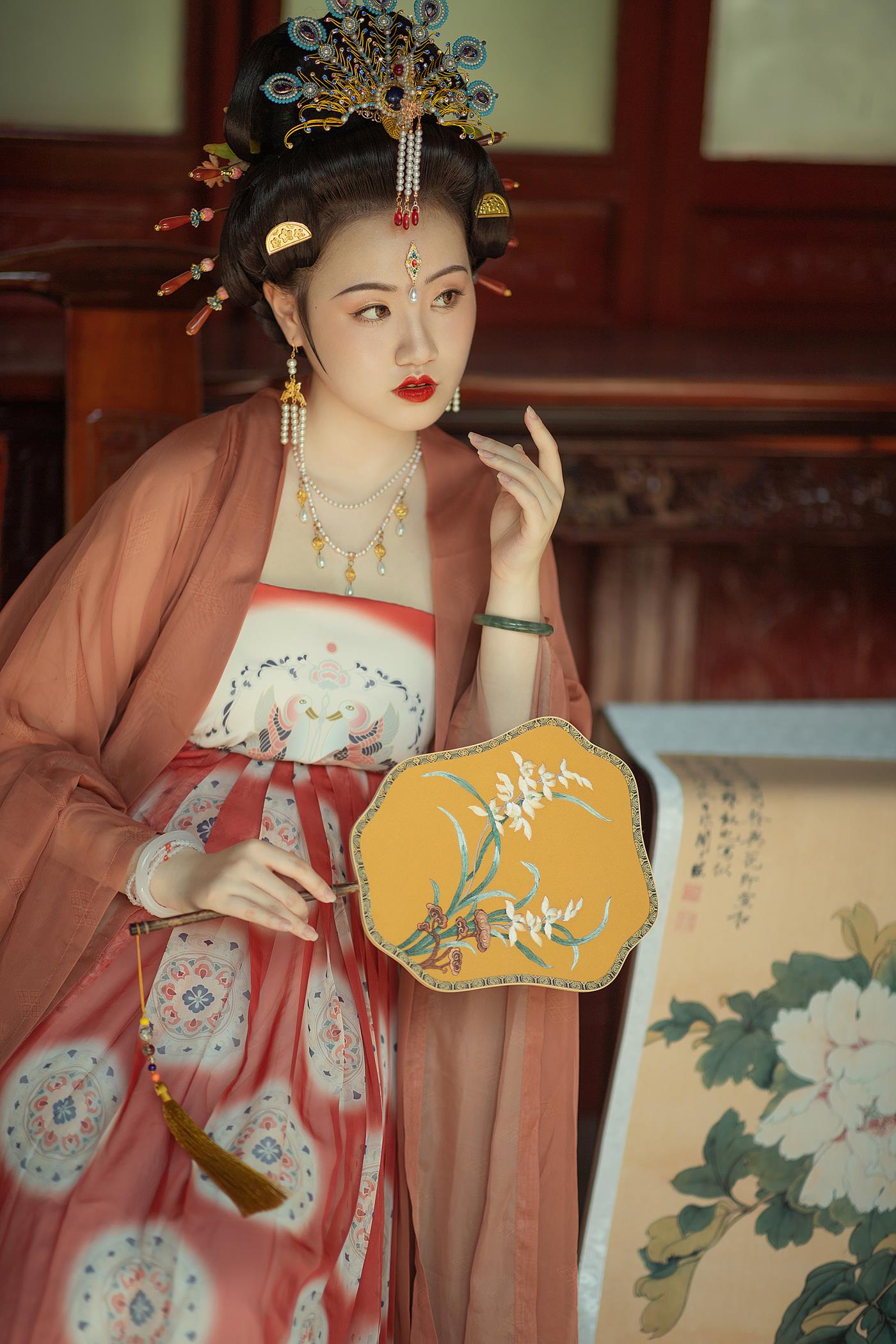 图片[16]-[YITUYU艺图语] 2022.02.05 大唐富贵花 雨绵绵o [25P] – 速更版-美库