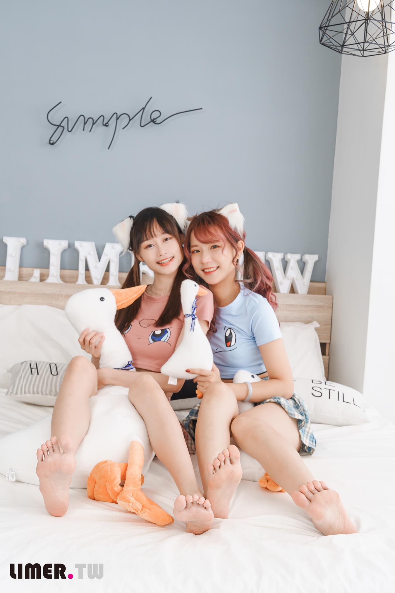 图片[12]-Limerence原创 NO.015 乐朵+小艾-裸足 (1) [82P] – 速更版-美库