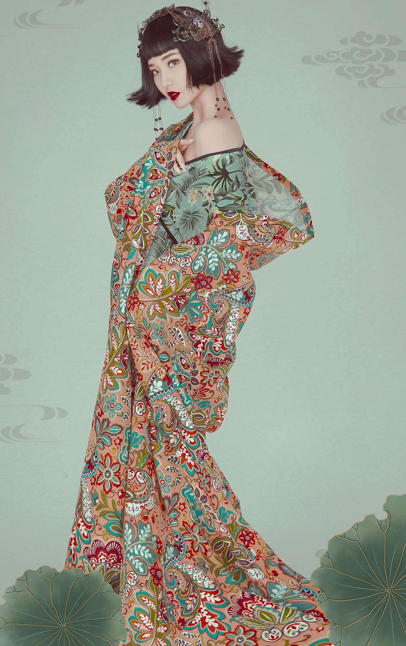 图片[16]-[YITUYU艺图语] 2022.02.08 复古创意旗袍 悦宝 [22P] – 速更版-美库