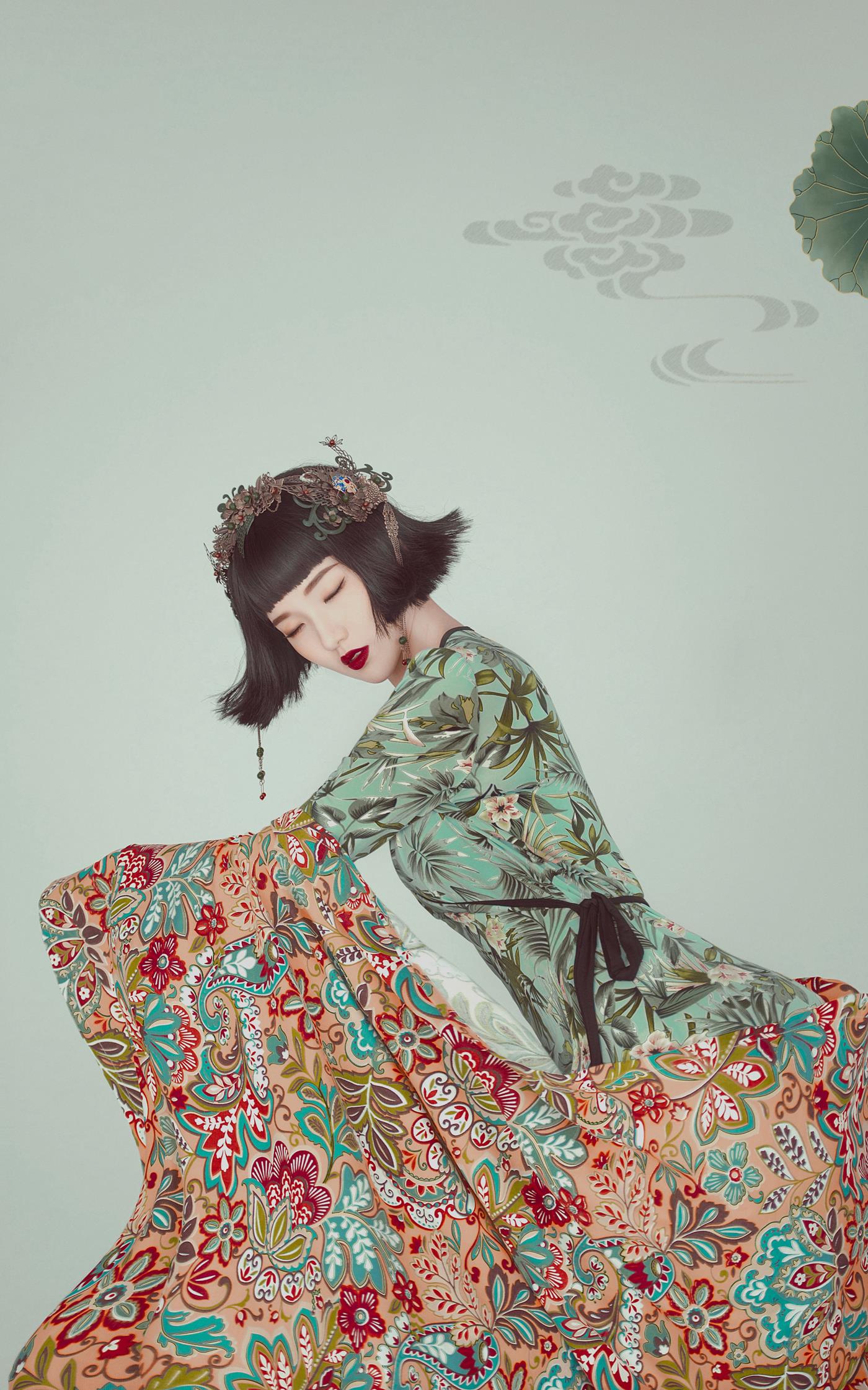 图片[23]-[YITUYU艺图语] 2022.02.08 复古创意旗袍 悦宝 [22P] – 速更版-美库