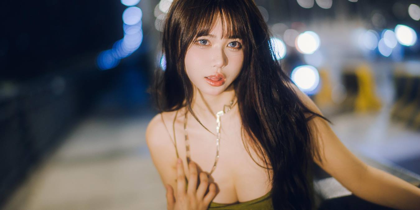 图片[17]-Tina很妖孽呀 – 绿色连衣裙[35P] – 速更版-美库