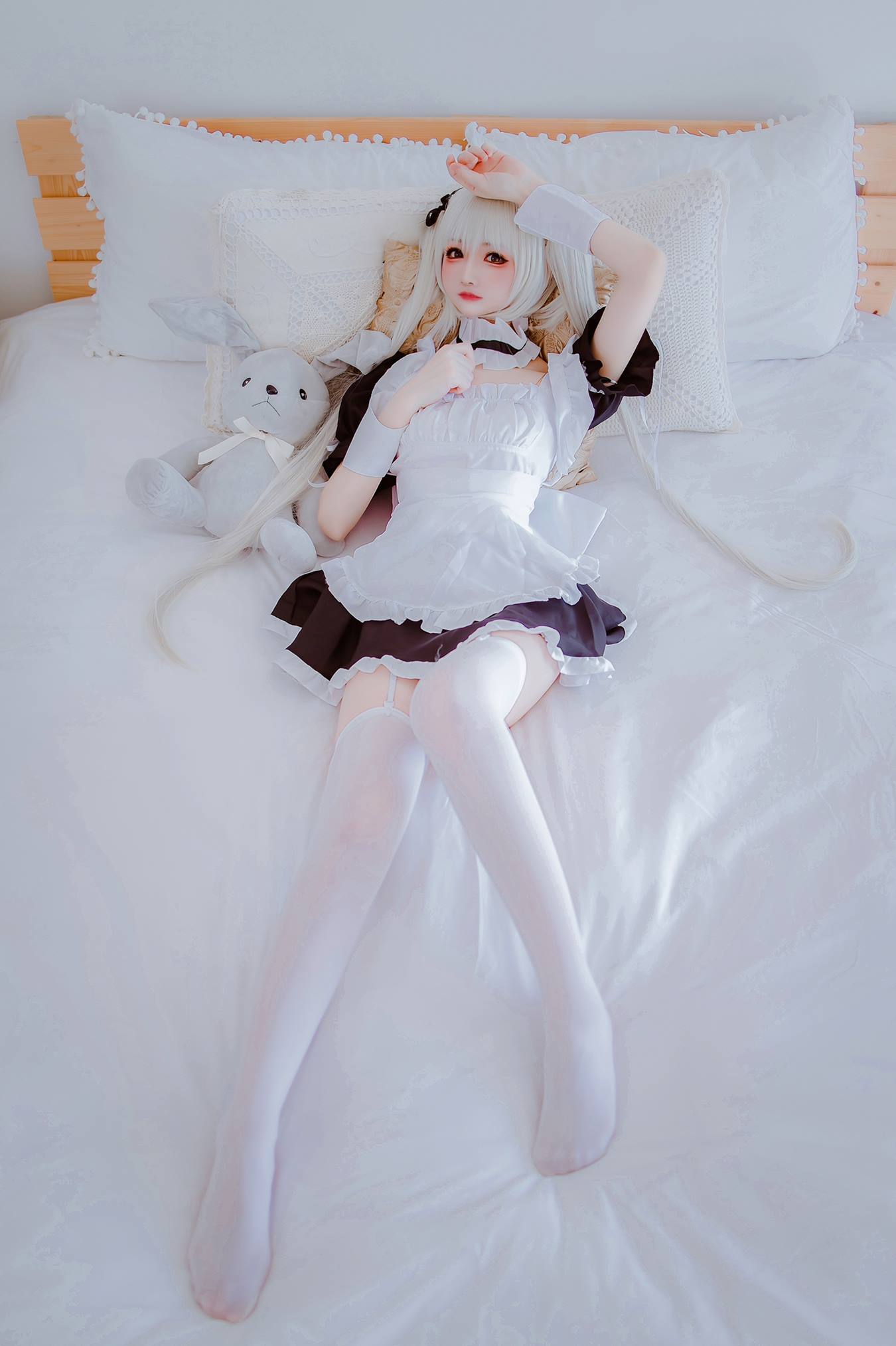 图片[11]-Coser衣衣  穹妹女仆 [28P] – 速更版-美库