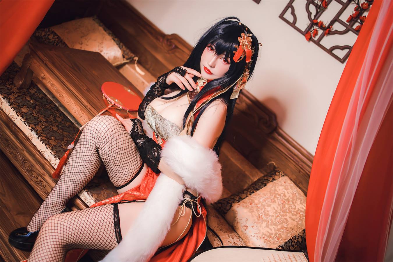 图片[10]-Coser衣衣 碧蓝航线 大凤旗袍 [28P] – 速更版-美库