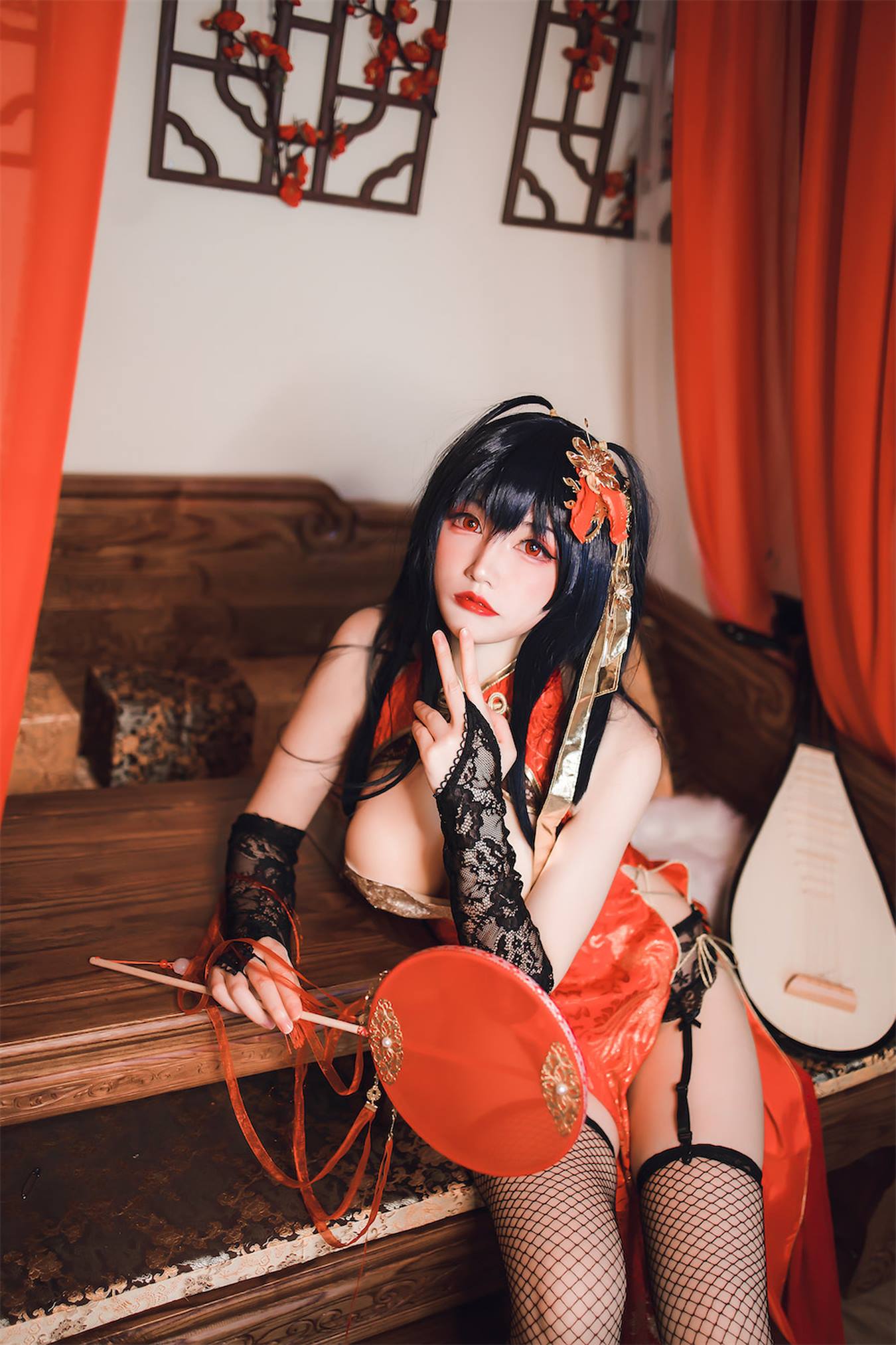 图片[12]-Coser衣衣 碧蓝航线 大凤旗袍 [28P] – 速更版-美库