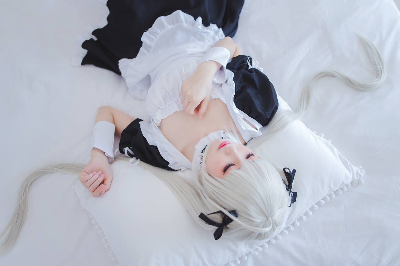 图片[24]-Coser衣衣  穹妹女仆 [28P] – 速更版-美库
