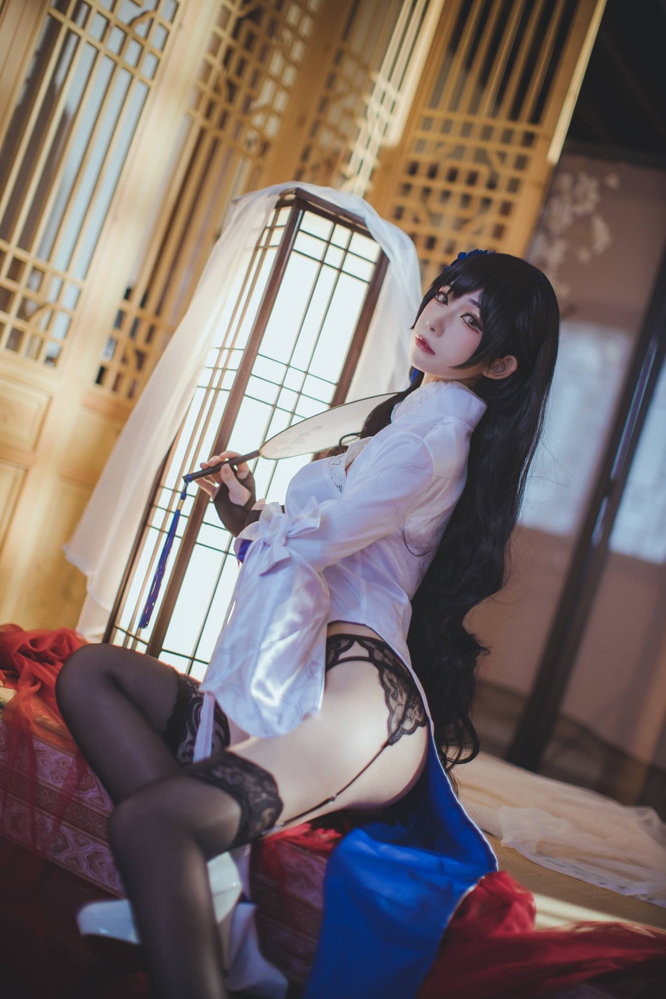 图片[12]-Coser衣衣 95玉玲珑 [49P] – 速更版-美库