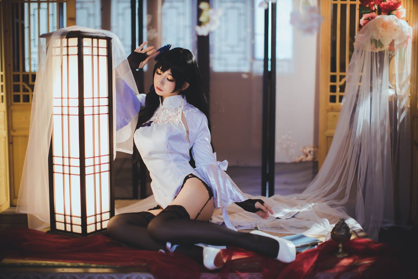 图片[19]-Coser衣衣 95玉玲珑 [49P] – 速更版-美库