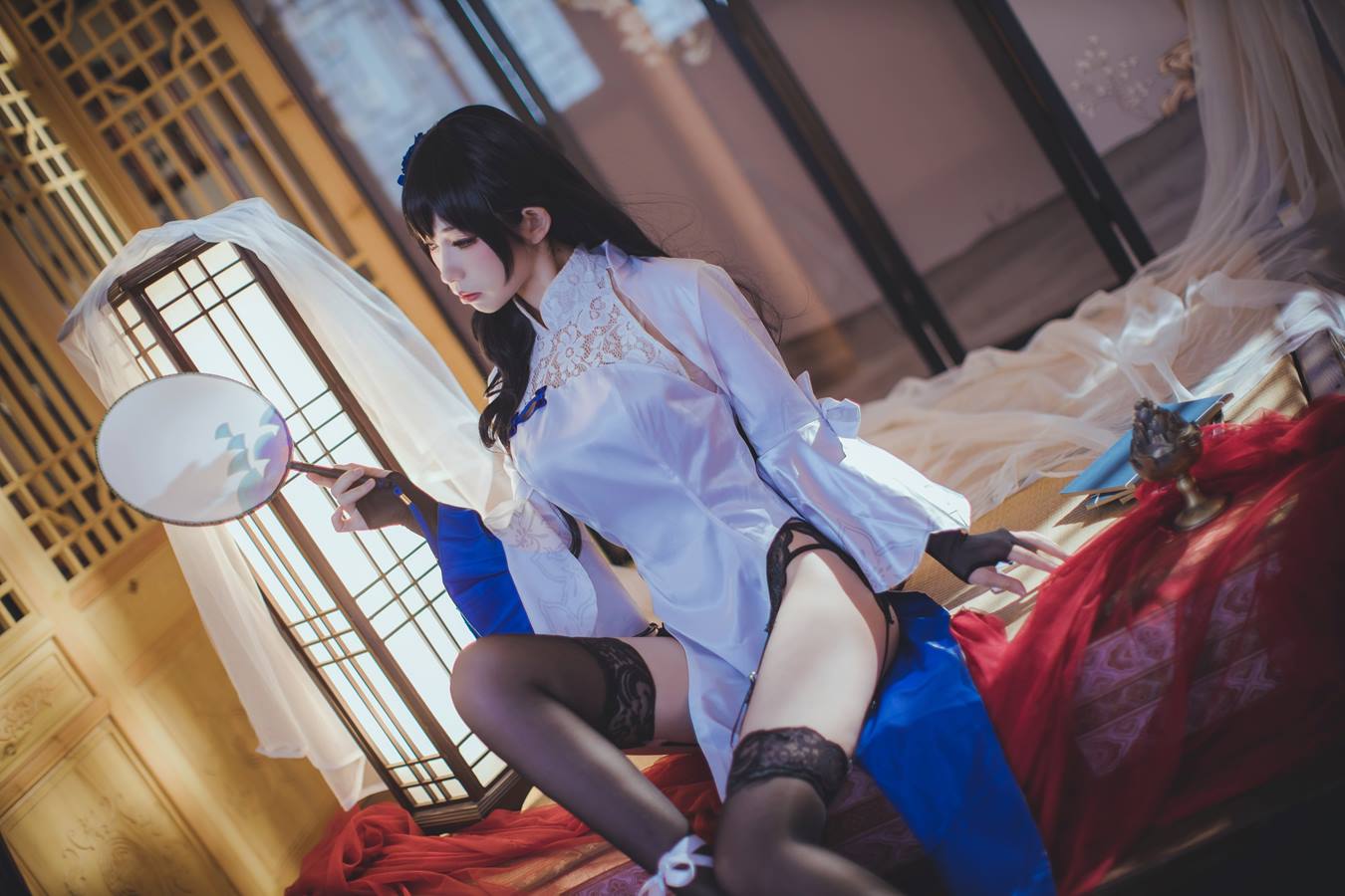 图片[22]-Coser衣衣 95玉玲珑 [49P] – 速更版-美库