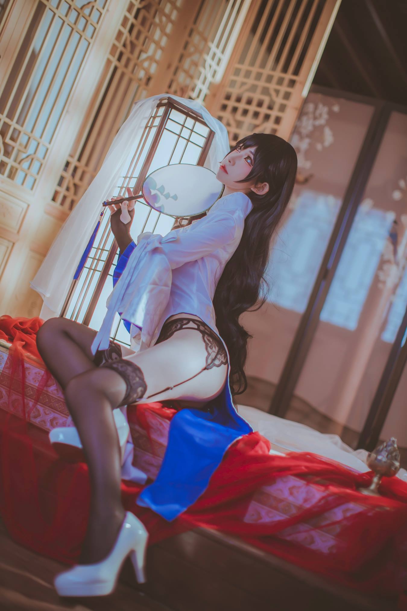 图片[29]-Coser衣衣 95玉玲珑 [49P] – 速更版-美库