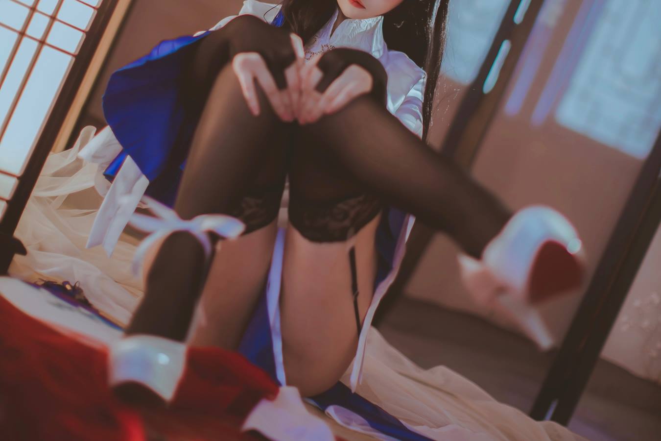 图片[34]-Coser衣衣 95玉玲珑 [49P] – 速更版-美库