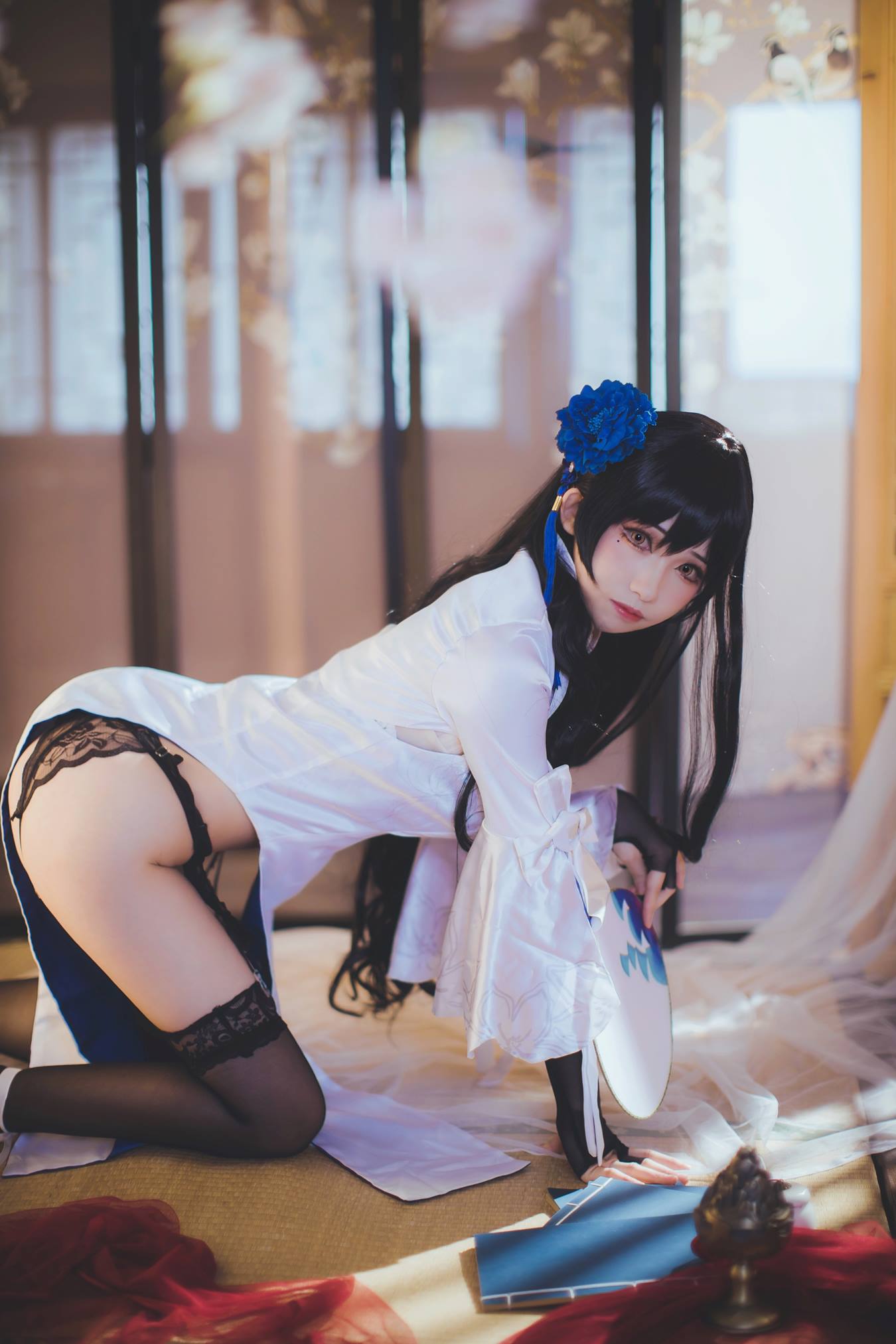 图片[35]-Coser衣衣 95玉玲珑 [49P] – 速更版-美库