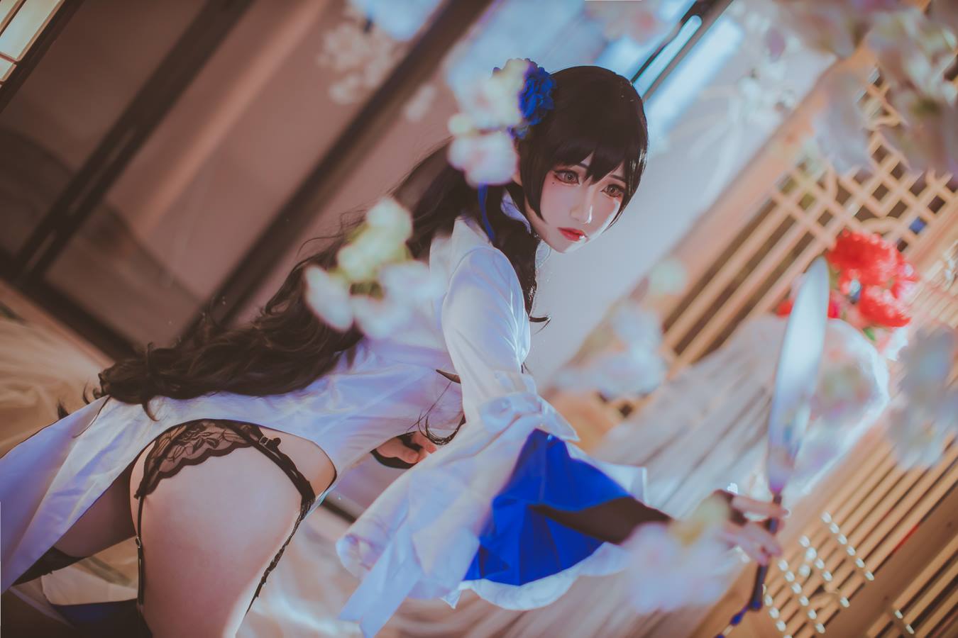 图片[38]-Coser衣衣 95玉玲珑 [49P] – 速更版-美库