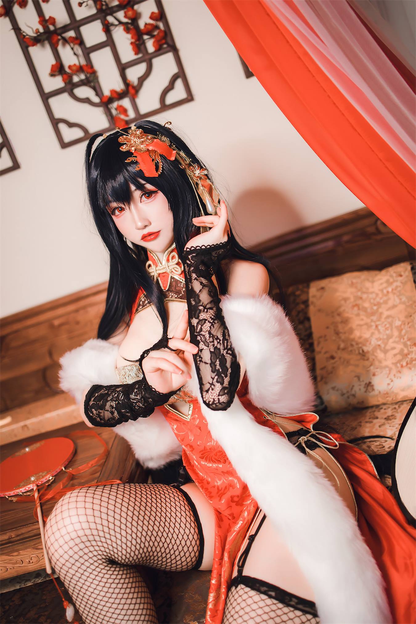 图片[26]-Coser衣衣 碧蓝航线 大凤旗袍 [28P] – 速更版-美库