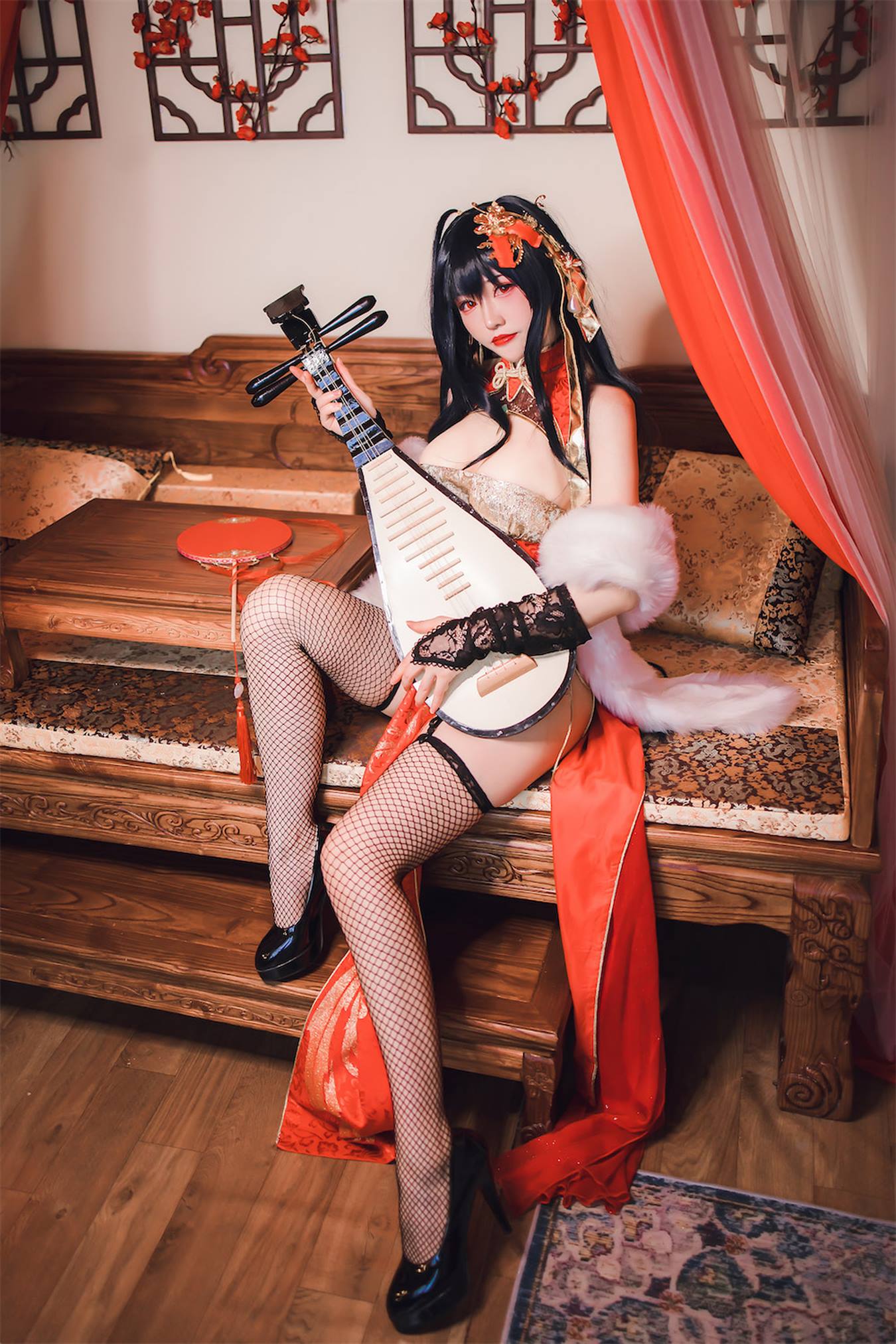 图片[27]-Coser衣衣 碧蓝航线 大凤旗袍 [28P] – 速更版-美库