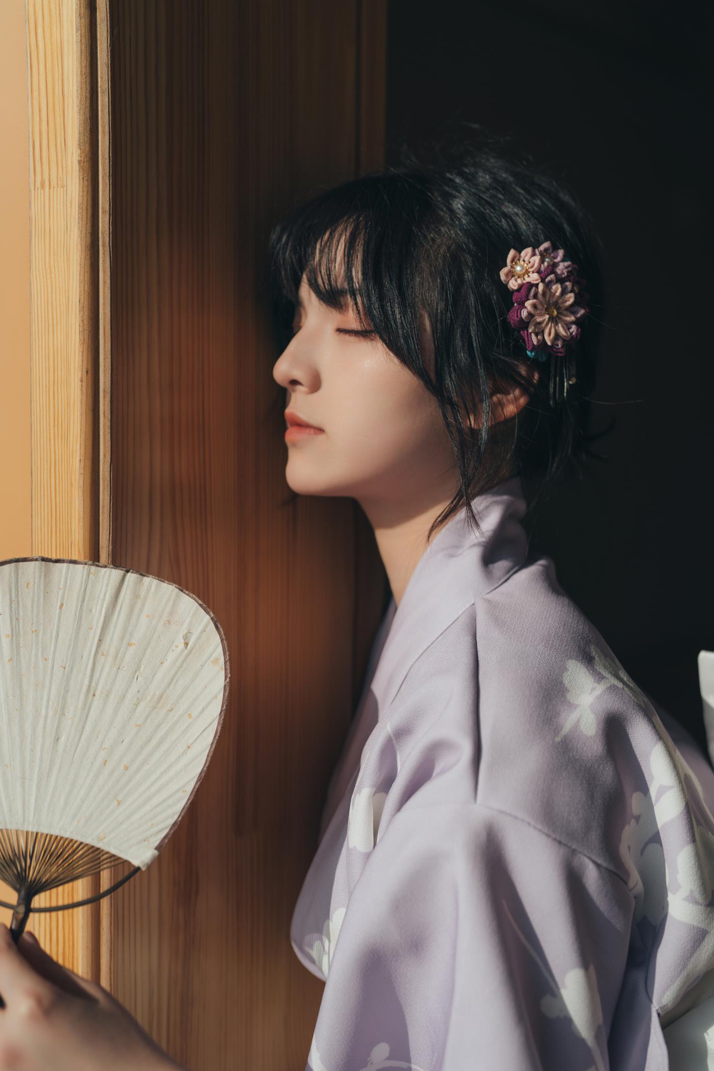 图片[13]-[YITUYU艺图语] 2022.02.09 和风物语，日式庭院里的少女写真 dudu [56P] – 速更版-美库