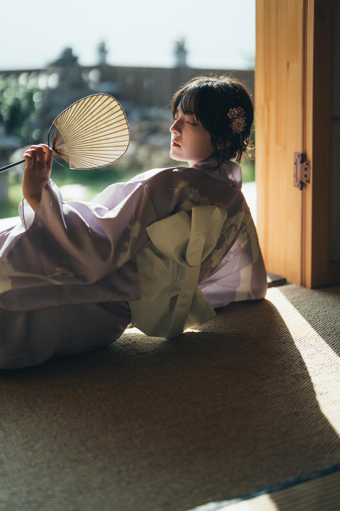 图片[21]-[YITUYU艺图语] 2022.02.09 和风物语，日式庭院里的少女写真 dudu [56P] – 速更版-美库