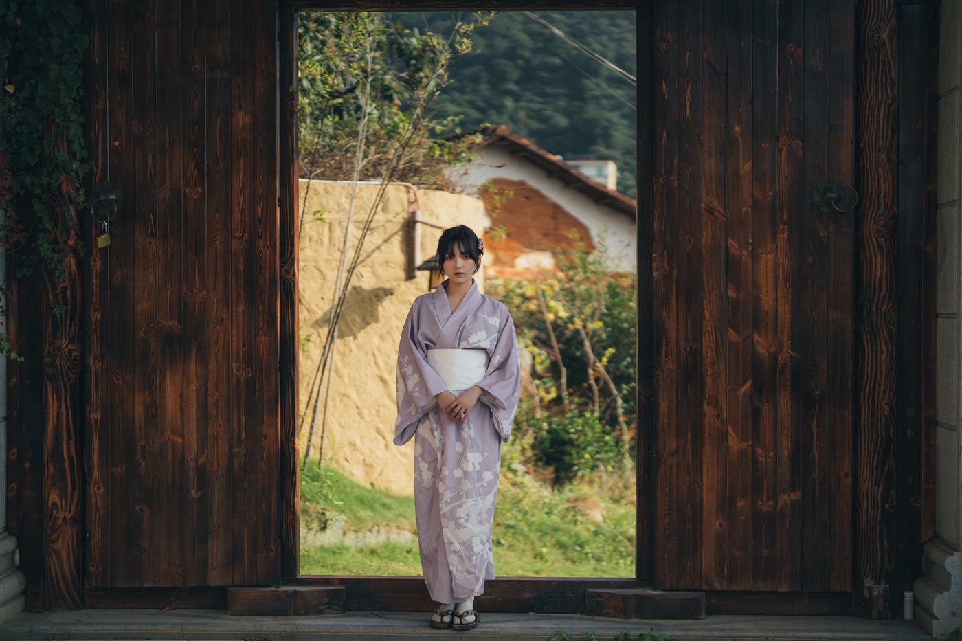 图片[34]-[YITUYU艺图语] 2022.02.09 和风物语，日式庭院里的少女写真 dudu [56P] – 速更版-美库