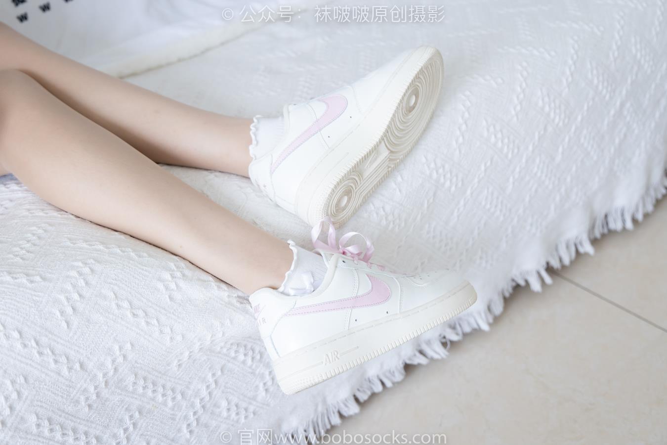 图片[10]-[BoBoSocks袜啵啵]NO.163 小甜豆-空军一号板鞋、白棉袜、肉丝[87P] – 速更版-美库