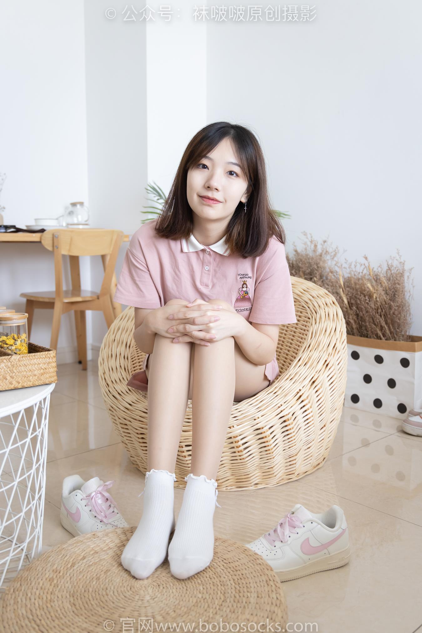 图片[29]-[BoBoSocks袜啵啵]NO.163 小甜豆-空军一号板鞋、白棉袜、肉丝[87P] – 速更版-美库