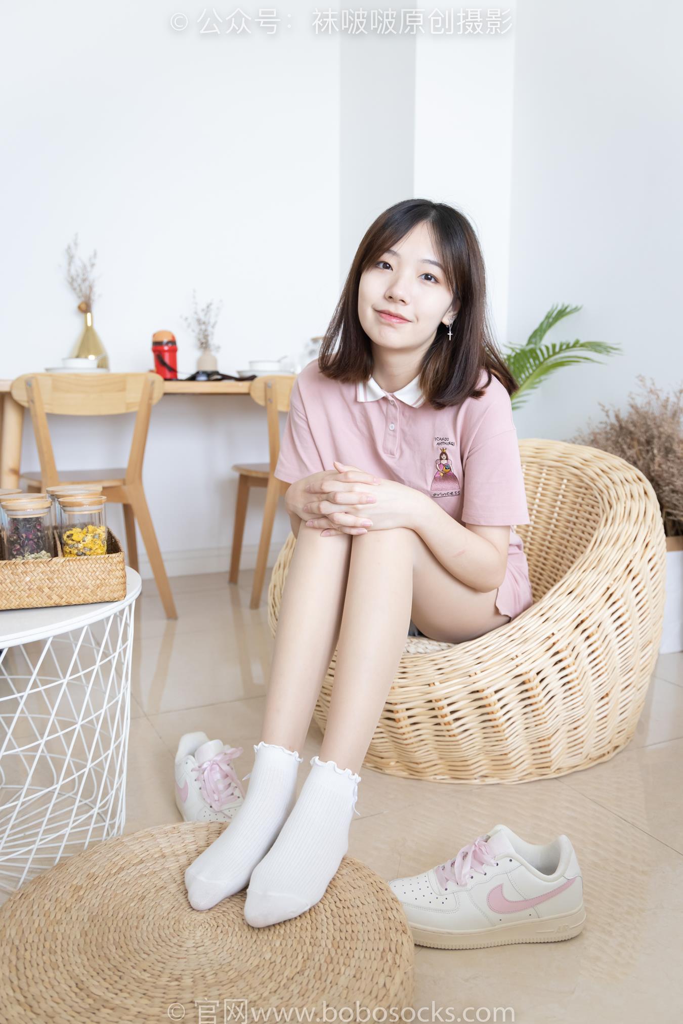 图片[30]-[BoBoSocks袜啵啵]NO.163 小甜豆-空军一号板鞋、白棉袜、肉丝[87P] – 速更版-美库