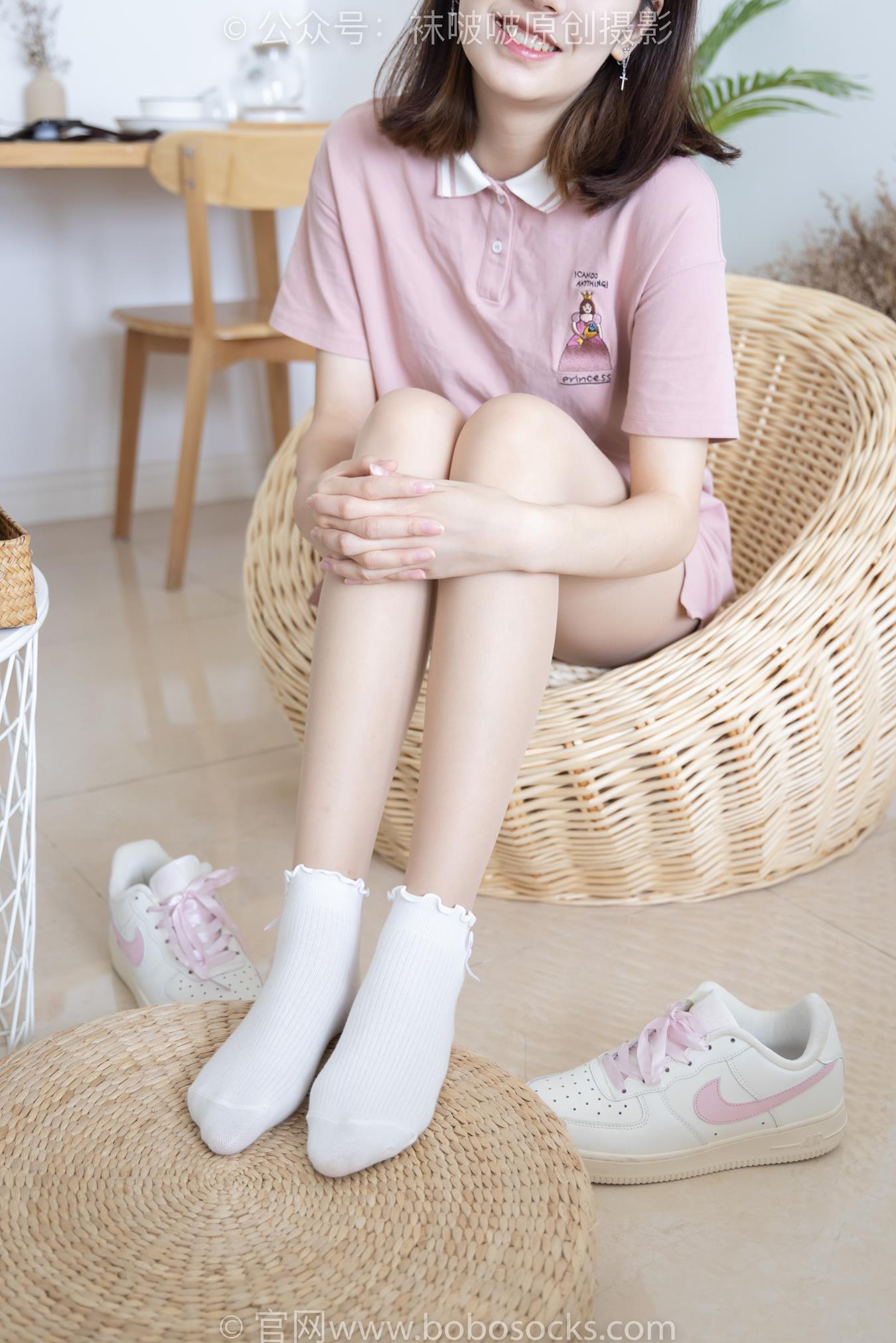 图片[32]-[BoBoSocks袜啵啵]NO.163 小甜豆-空军一号板鞋、白棉袜、肉丝[87P] – 速更版-美库
