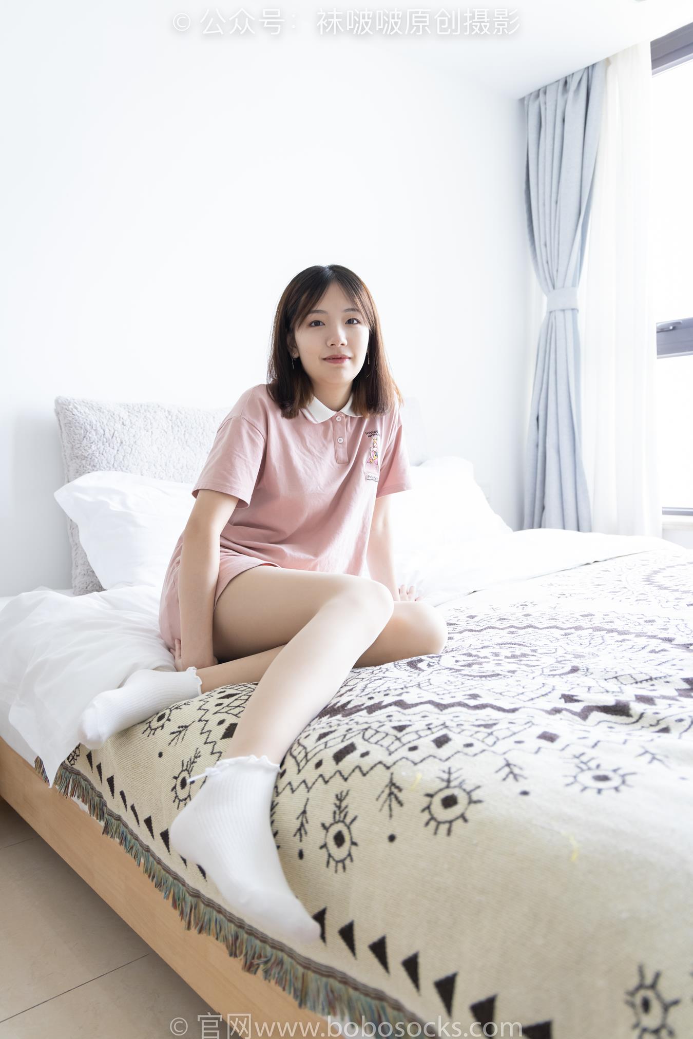 图片[46]-[BoBoSocks袜啵啵]NO.163 小甜豆-空军一号板鞋、白棉袜、肉丝[87P] – 速更版-美库