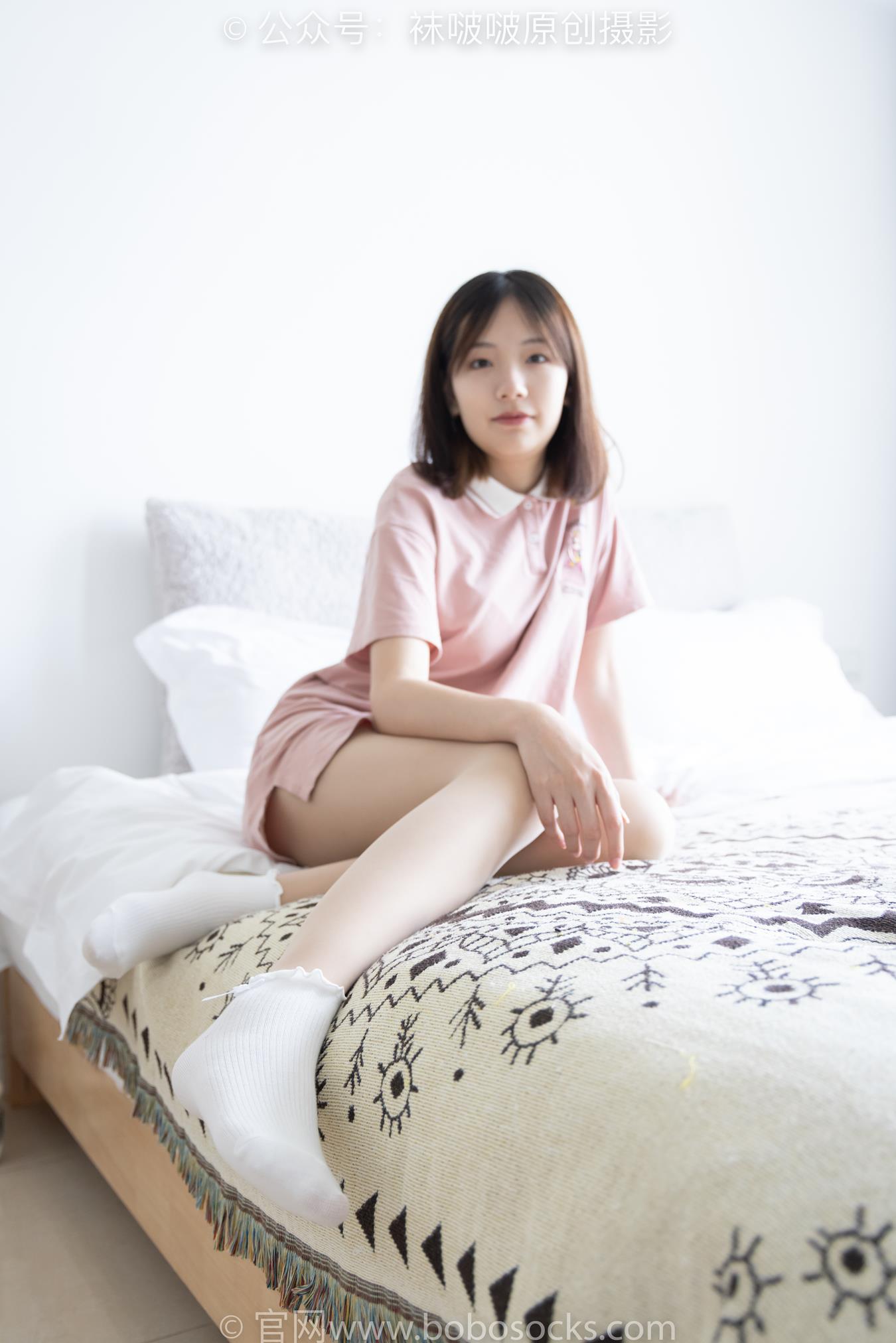 图片[47]-[BoBoSocks袜啵啵]NO.163 小甜豆-空军一号板鞋、白棉袜、肉丝[87P] – 速更版-美库