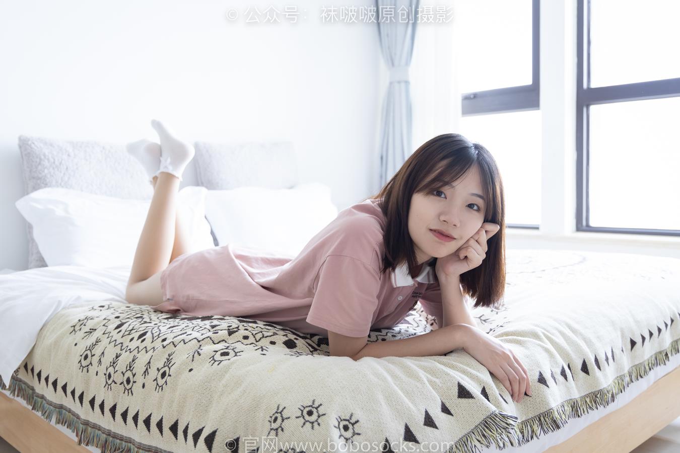 图片[49]-[BoBoSocks袜啵啵]NO.163 小甜豆-空军一号板鞋、白棉袜、肉丝[87P] – 速更版-美库