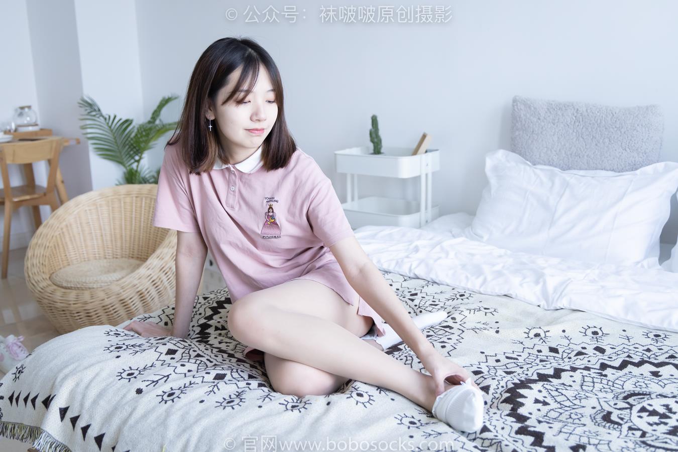 图片[66]-[BoBoSocks袜啵啵]NO.163 小甜豆-空军一号板鞋、白棉袜、肉丝[87P] – 速更版-美库