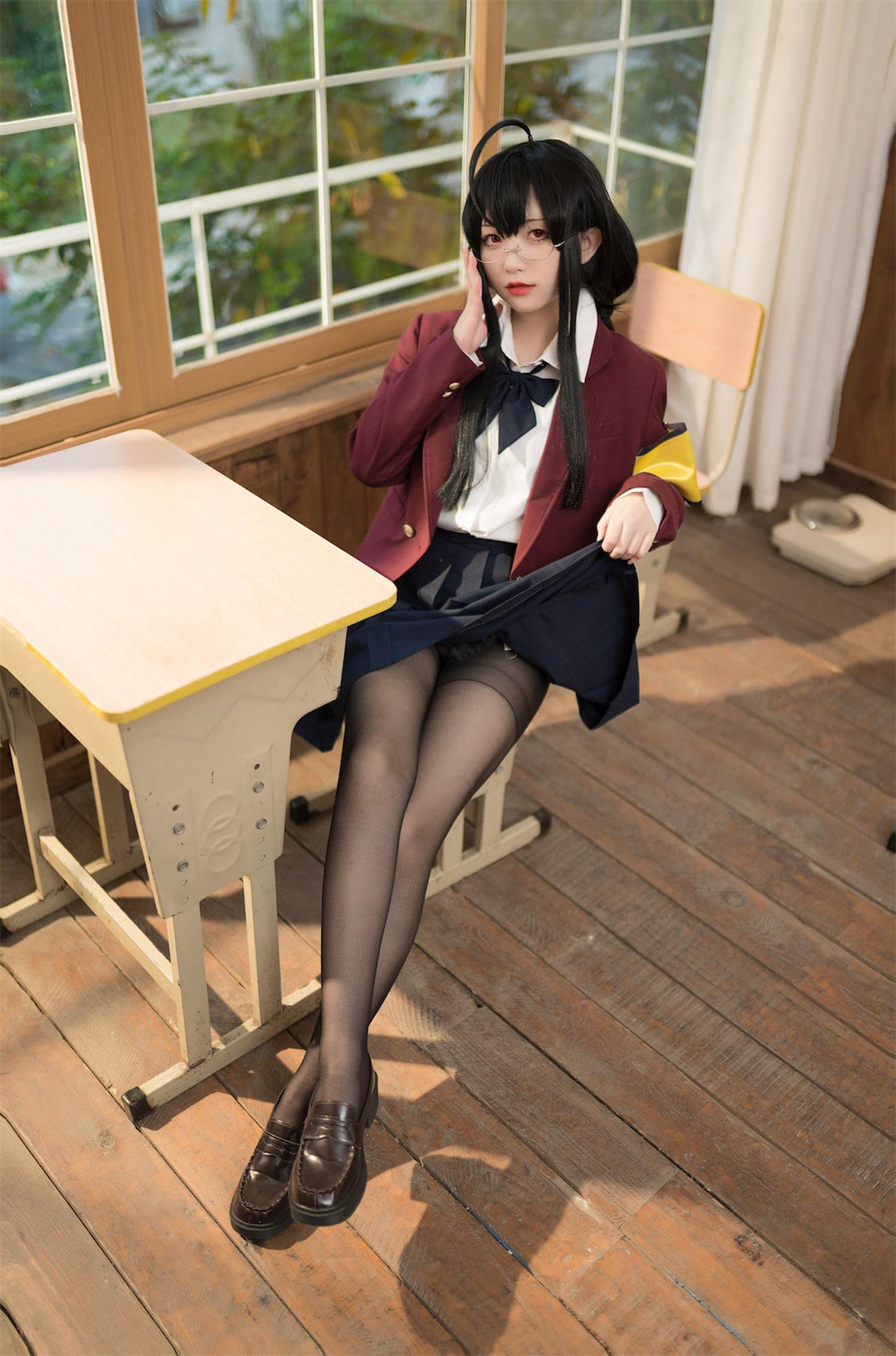 图片[10]-花铃 大凤JK放学后风纪委员 [63P] – 速更版-美库