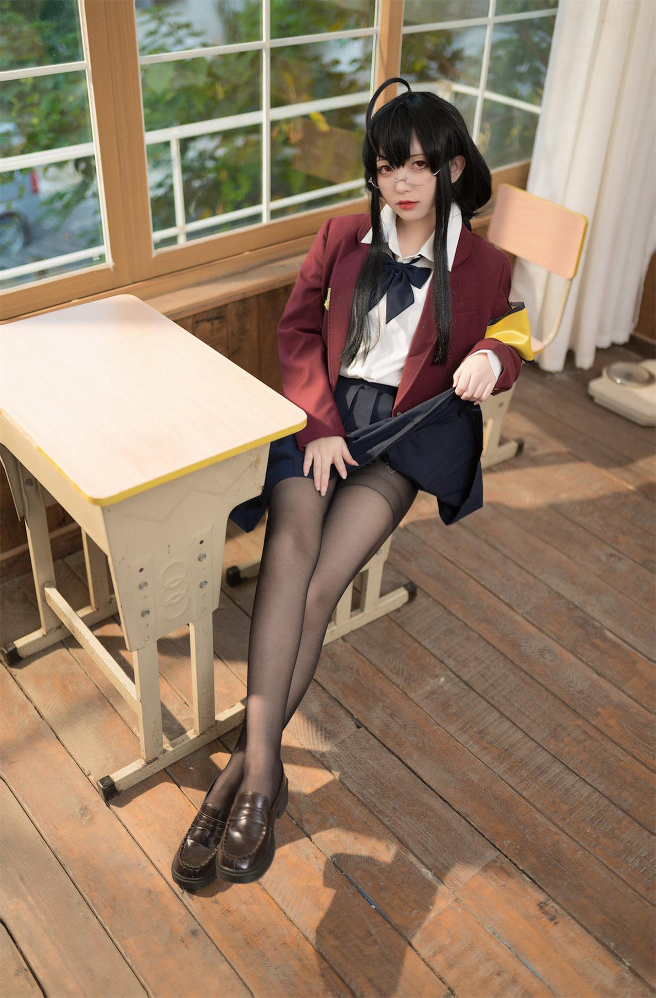 图片[11]-花铃 大凤JK放学后风纪委员 [63P] – 速更版-美库