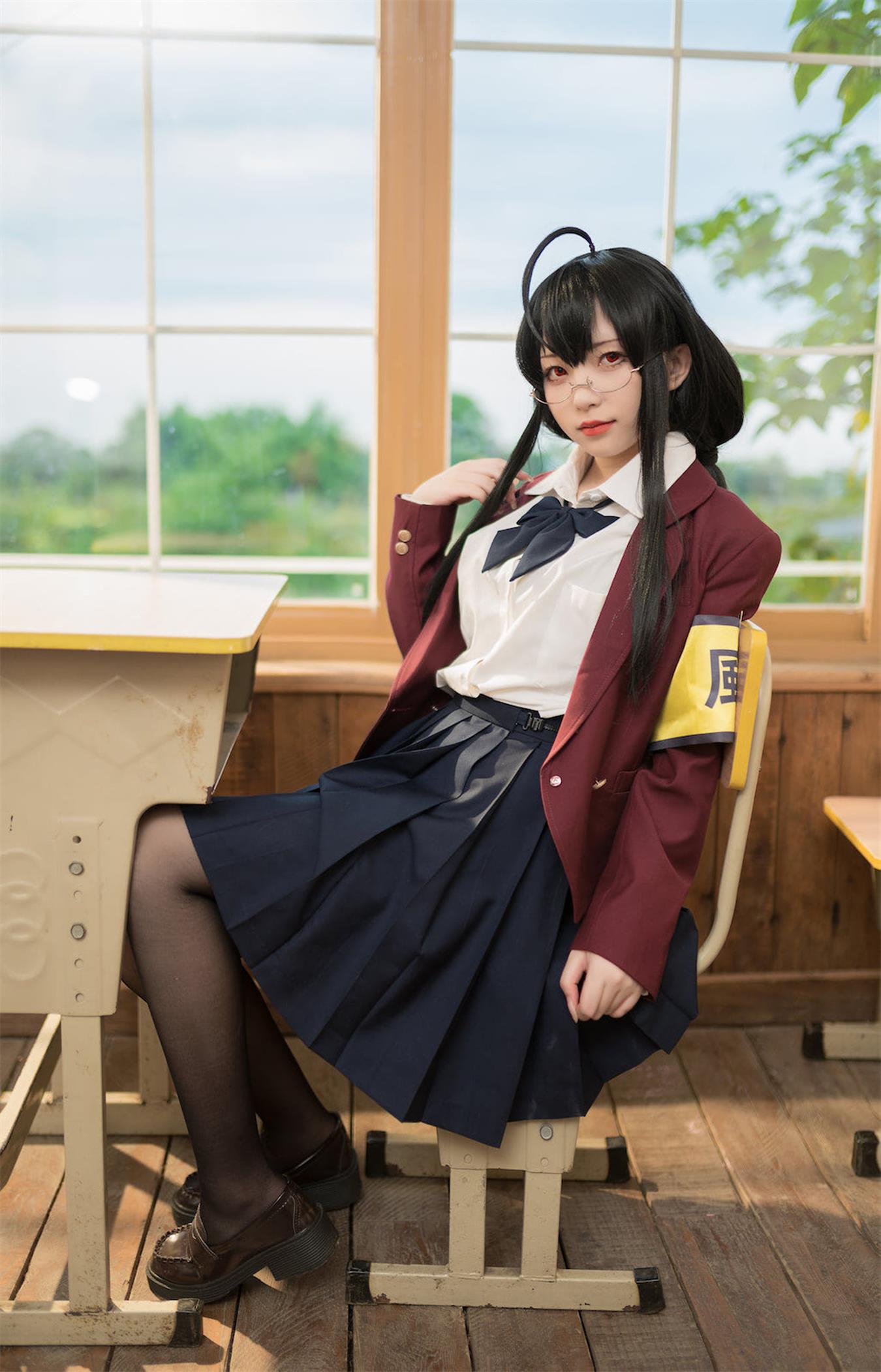 图片[14]-花铃 大凤JK放学后风纪委员 [63P] – 速更版-美库