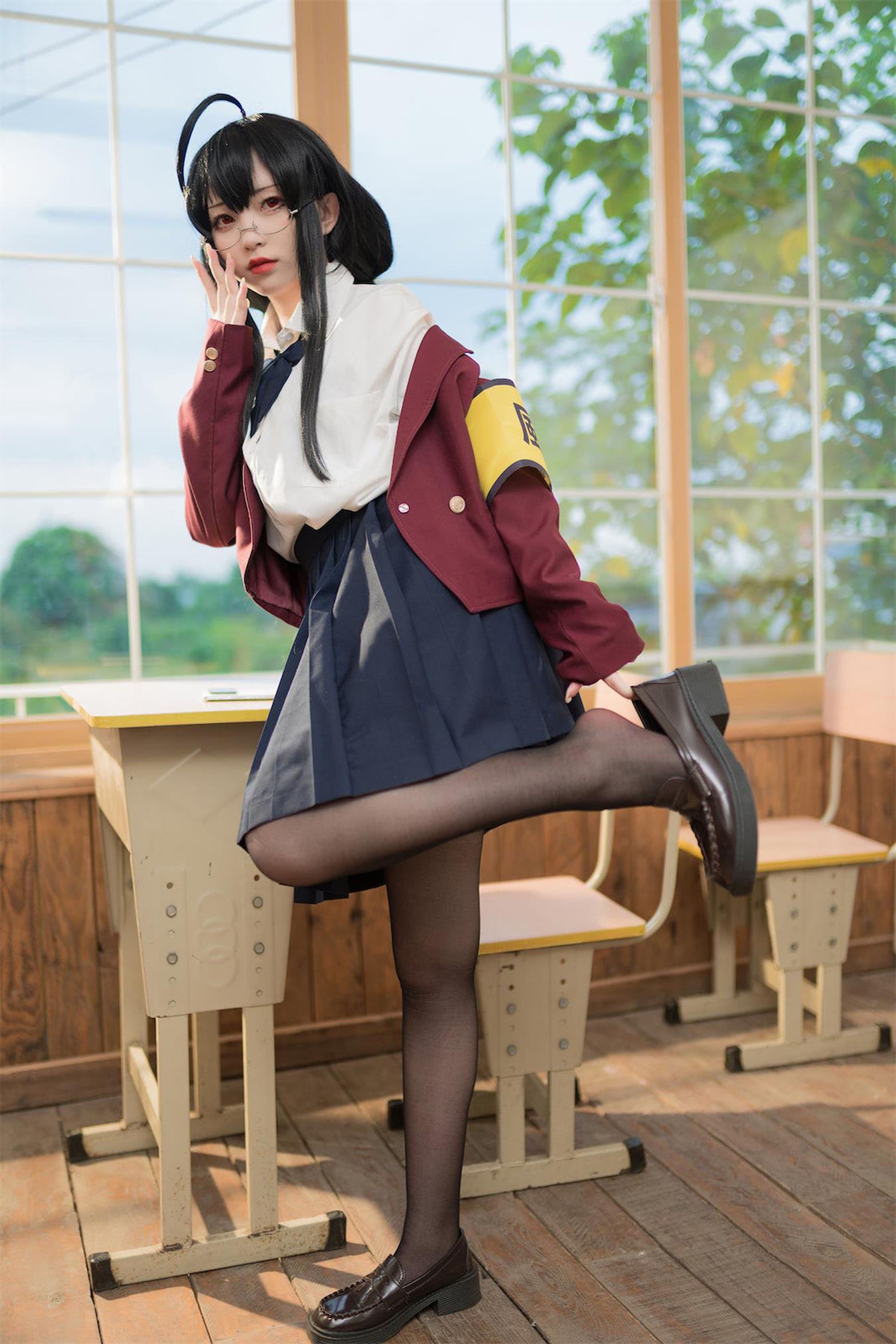 图片[23]-花铃 大凤JK放学后风纪委员 [63P] – 速更版-美库