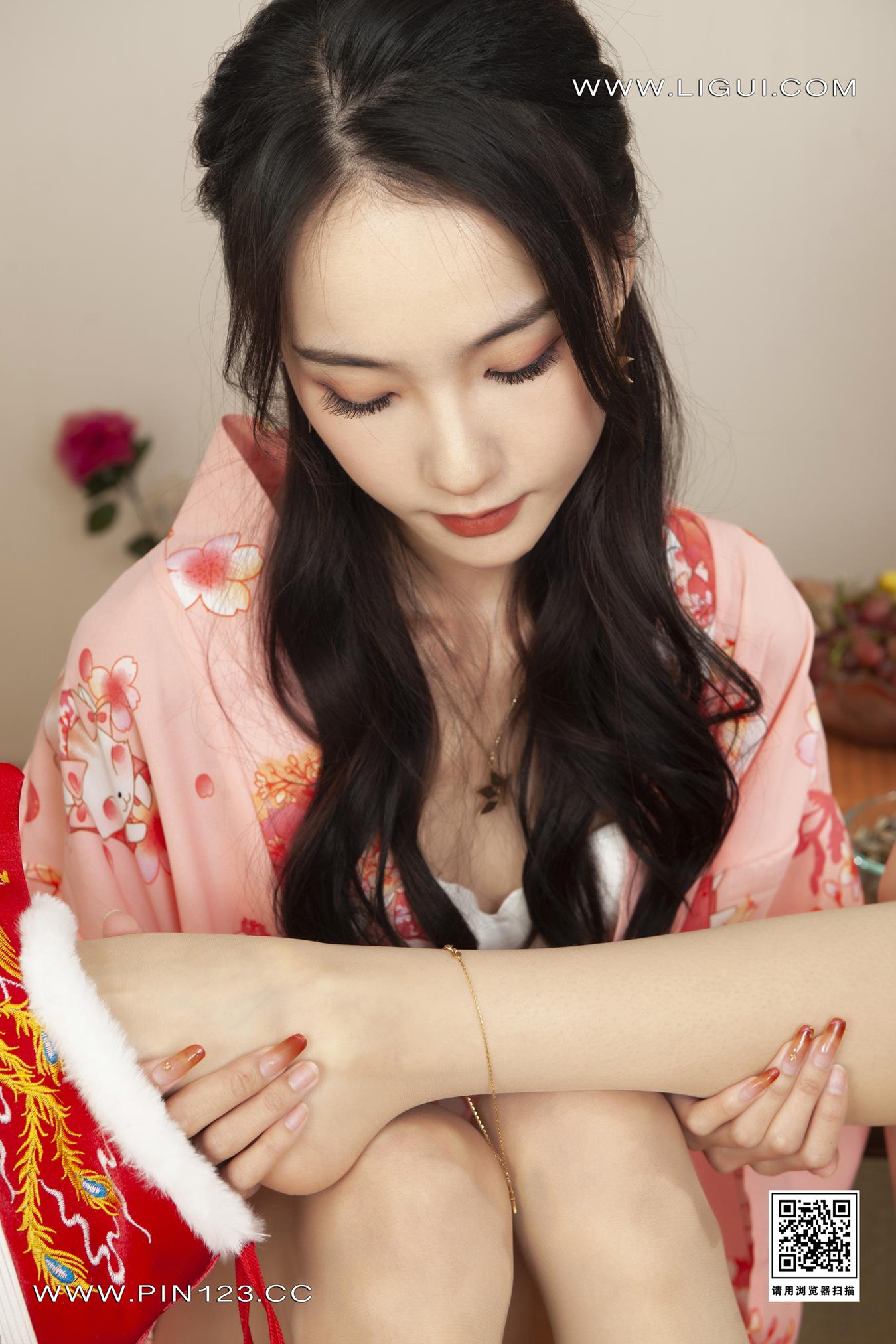 图片[12]-[Ligui丽柜]2023.01.19 花足迎春(上) 兔子＆心心[70+1P] – 速更版-美库