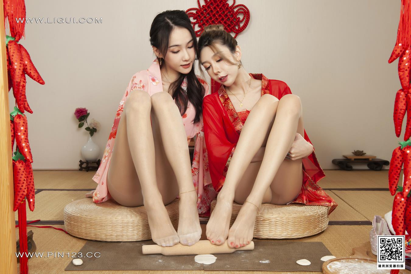 图片[48]-[Ligui丽柜]2023.01.19 花足迎春(上) 兔子＆心心[70+1P] – 速更版-美库