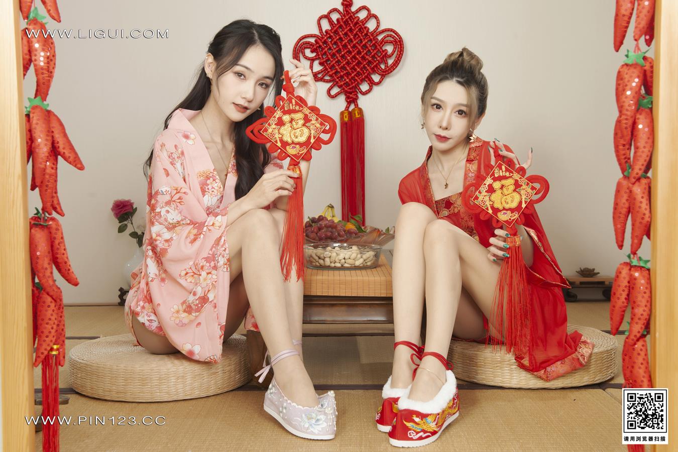 图片[63]-[Ligui丽柜]2023.01.19 花足迎春(上) 兔子＆心心[70+1P] – 速更版-美库