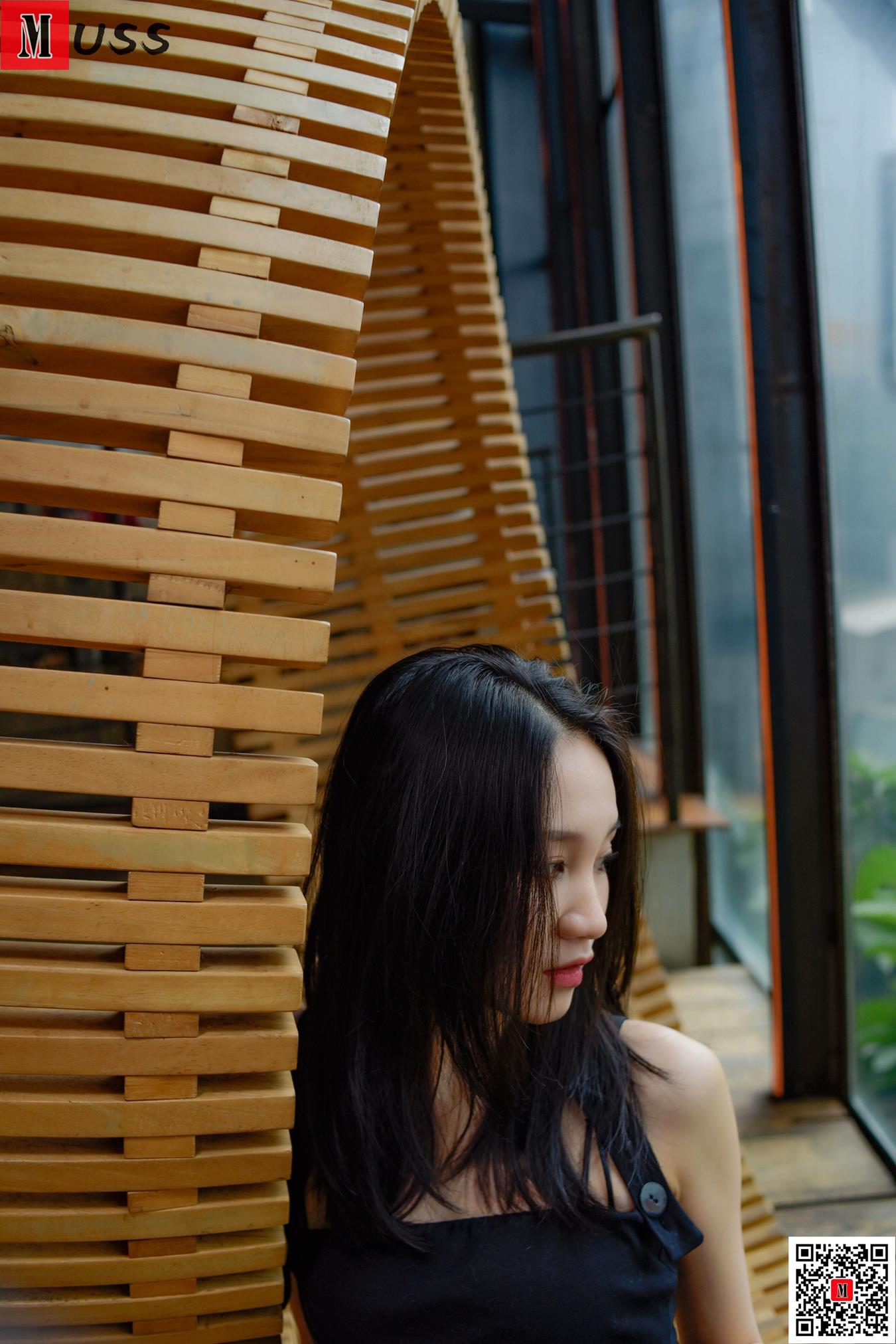 图片[27]-[MussGirl慕丝女郎]NO.375 黑色吊带睡衣 A[90P] – 速更版-美库