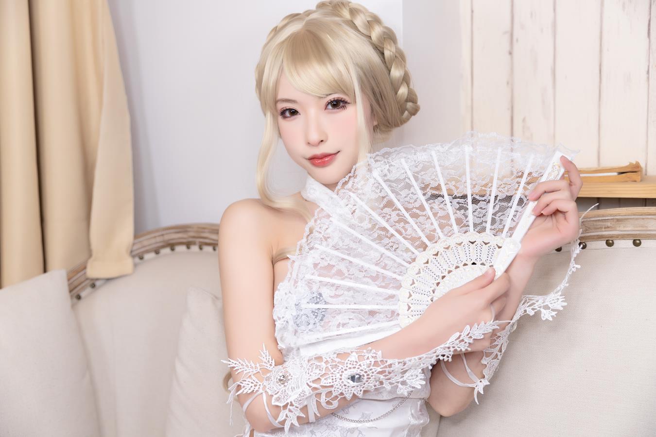 图片[13]-清水由乃 – 金发旗袍[26P] – 速更版-美库