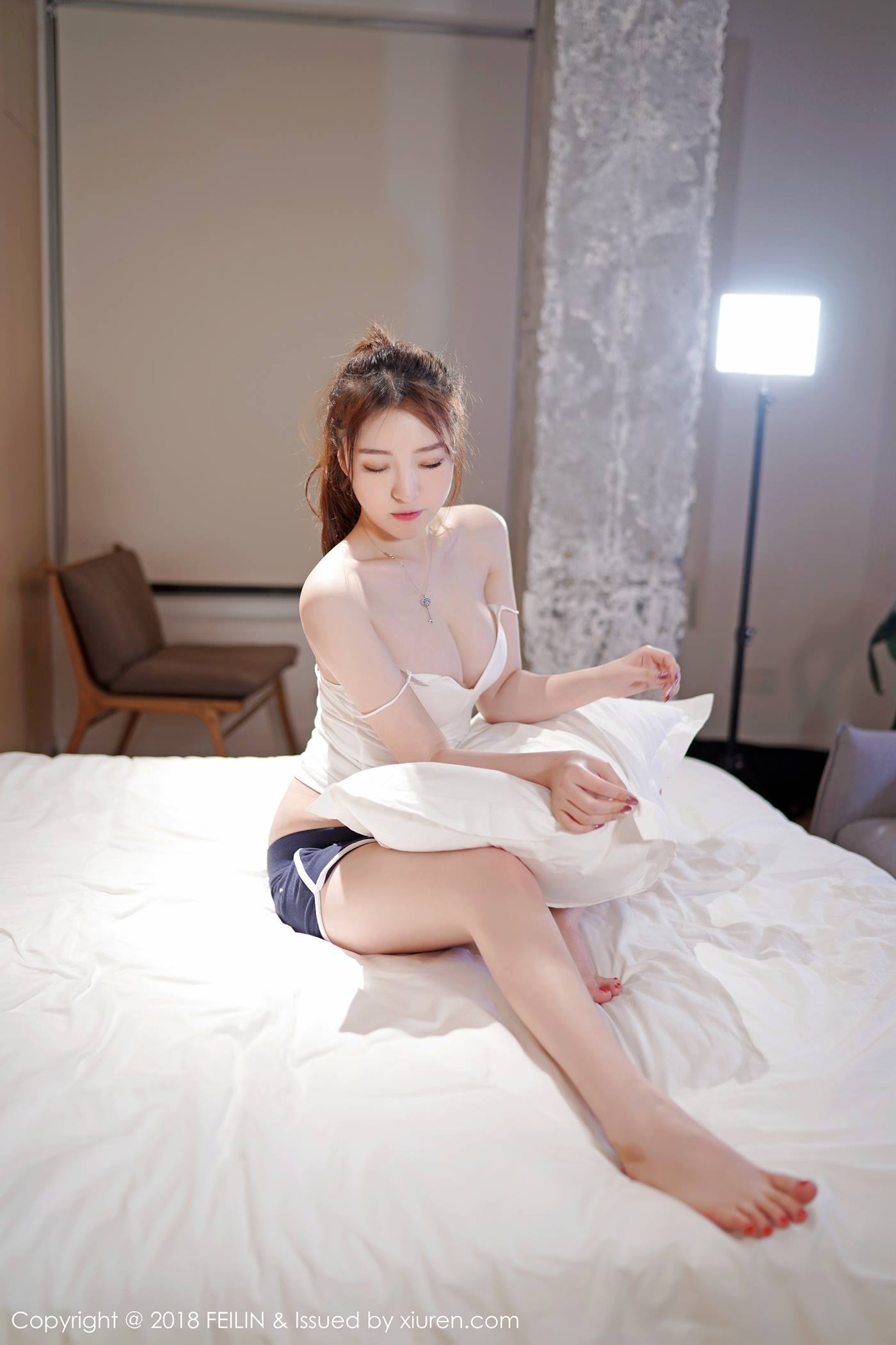 图片[16]-[FEILIN嗲囡囡] 2018.04.17 VOL.132 Yumi黄奕清[30+1P] – 速更版-美库