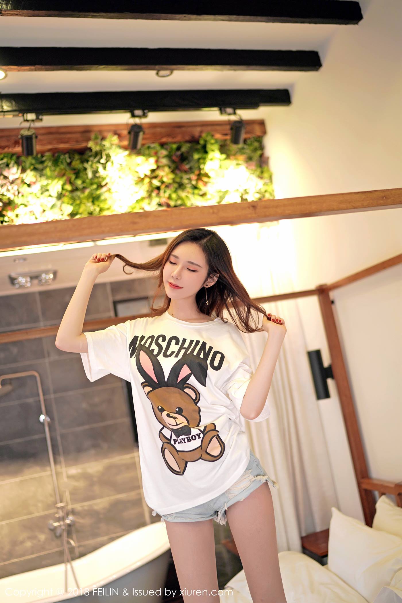 图片[25]-[FEILIN嗲囡囡] 2018.04.23 VOL.133 萌琪琪Irene[24+1P] – 速更版-美库