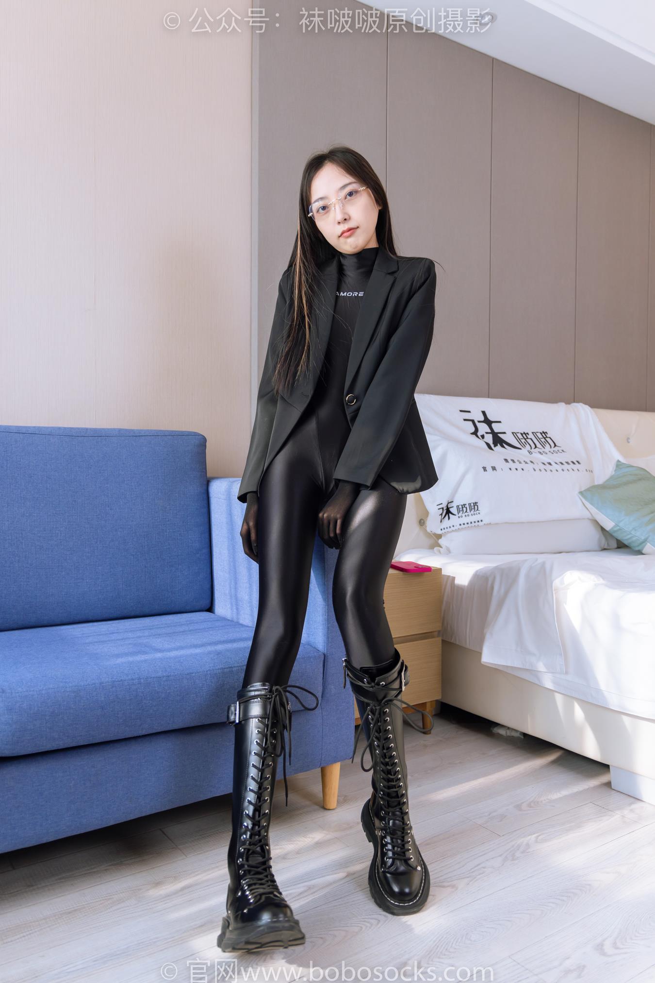 图片[13]-[BoBoSocks袜啵啵]NO.164 稚予-长靴、五指袜黑丝、裤里丝、连体服[139P] – 速更版-美库