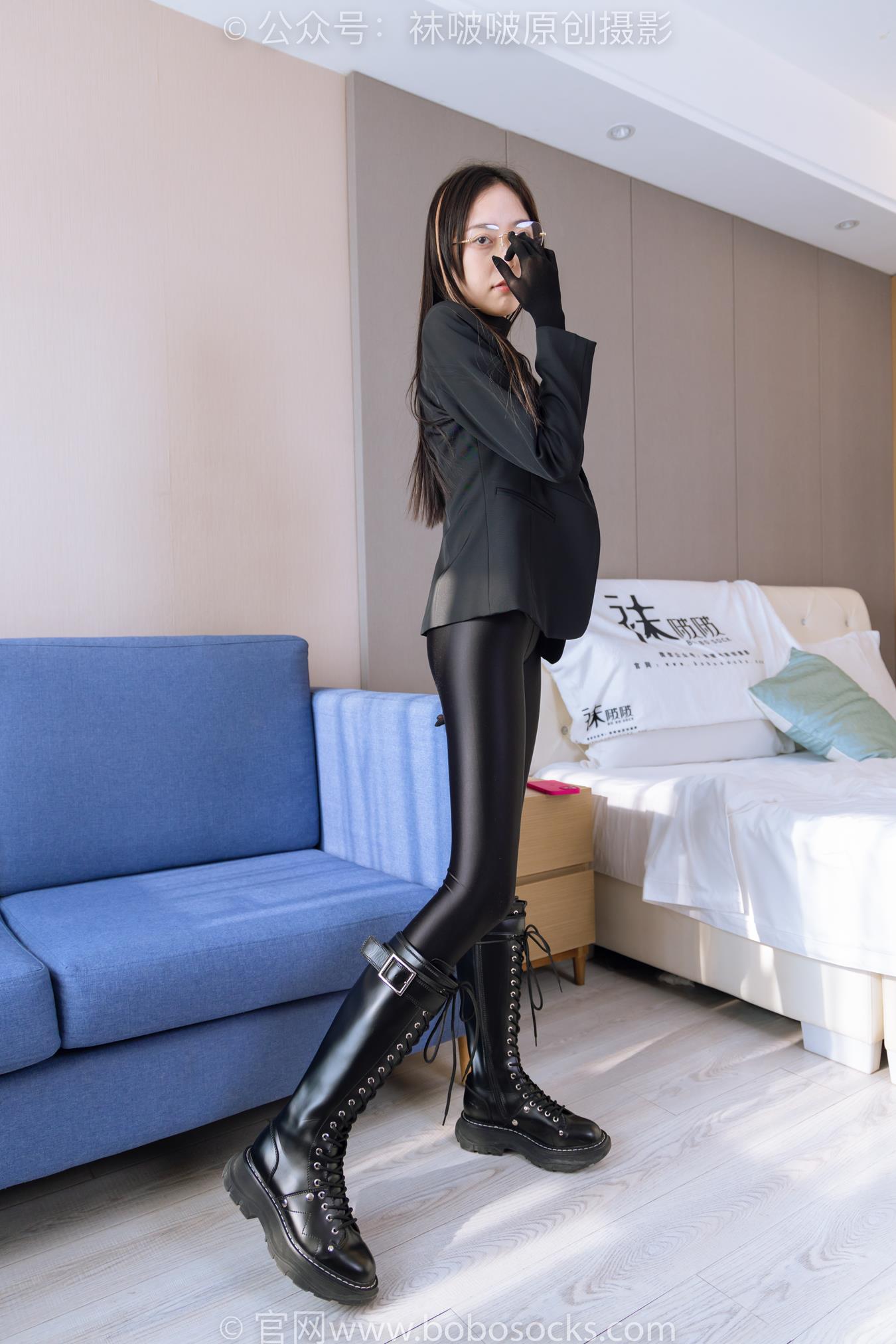 图片[17]-[BoBoSocks袜啵啵]NO.164 稚予-长靴、五指袜黑丝、裤里丝、连体服[139P] – 速更版-美库