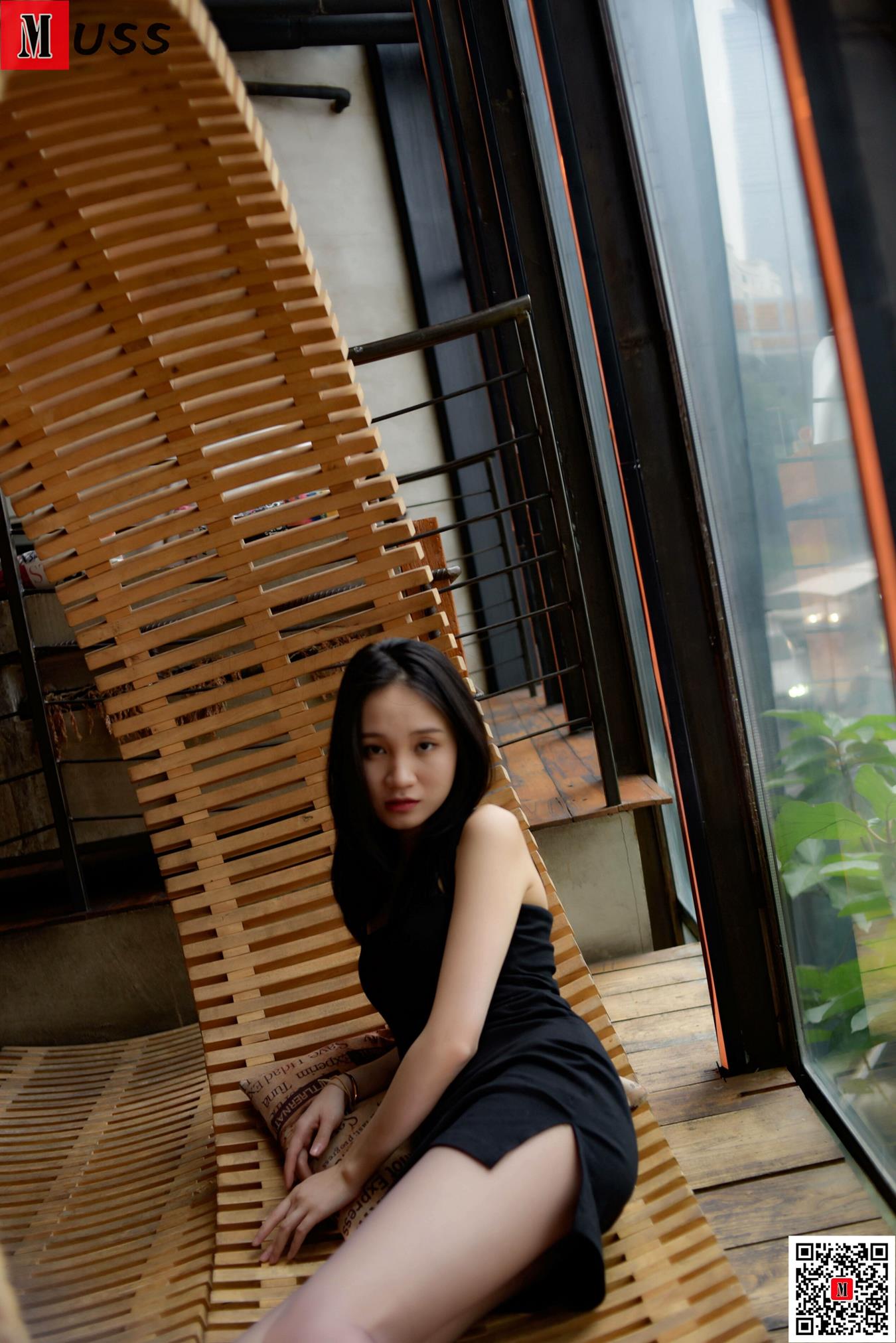 图片[38]-[MussGirl慕丝女郎]NO.375 黑色吊带睡衣  B[73P] – 速更版-美库