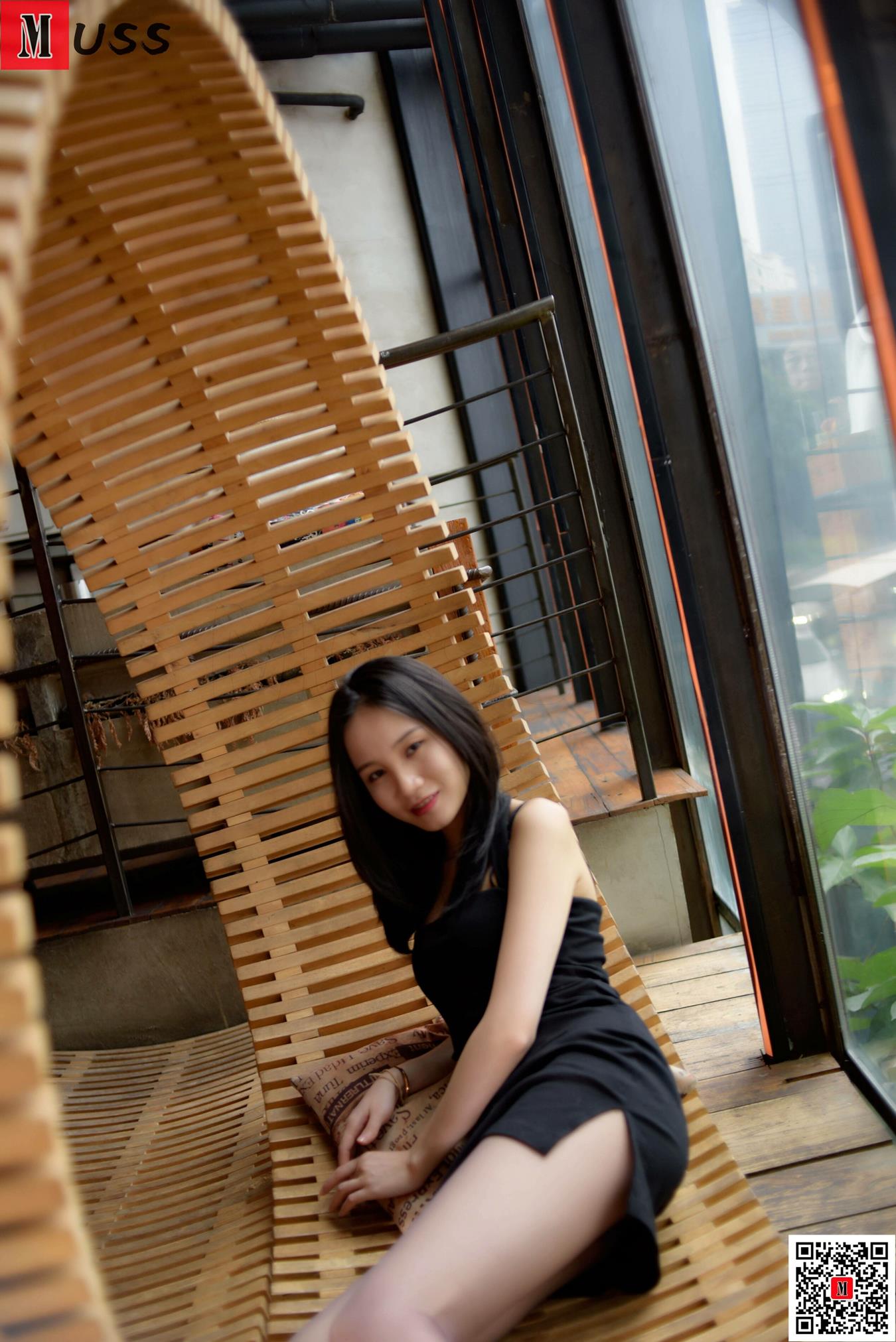 图片[40]-[MussGirl慕丝女郎]NO.375 黑色吊带睡衣  B[73P] – 速更版-美库