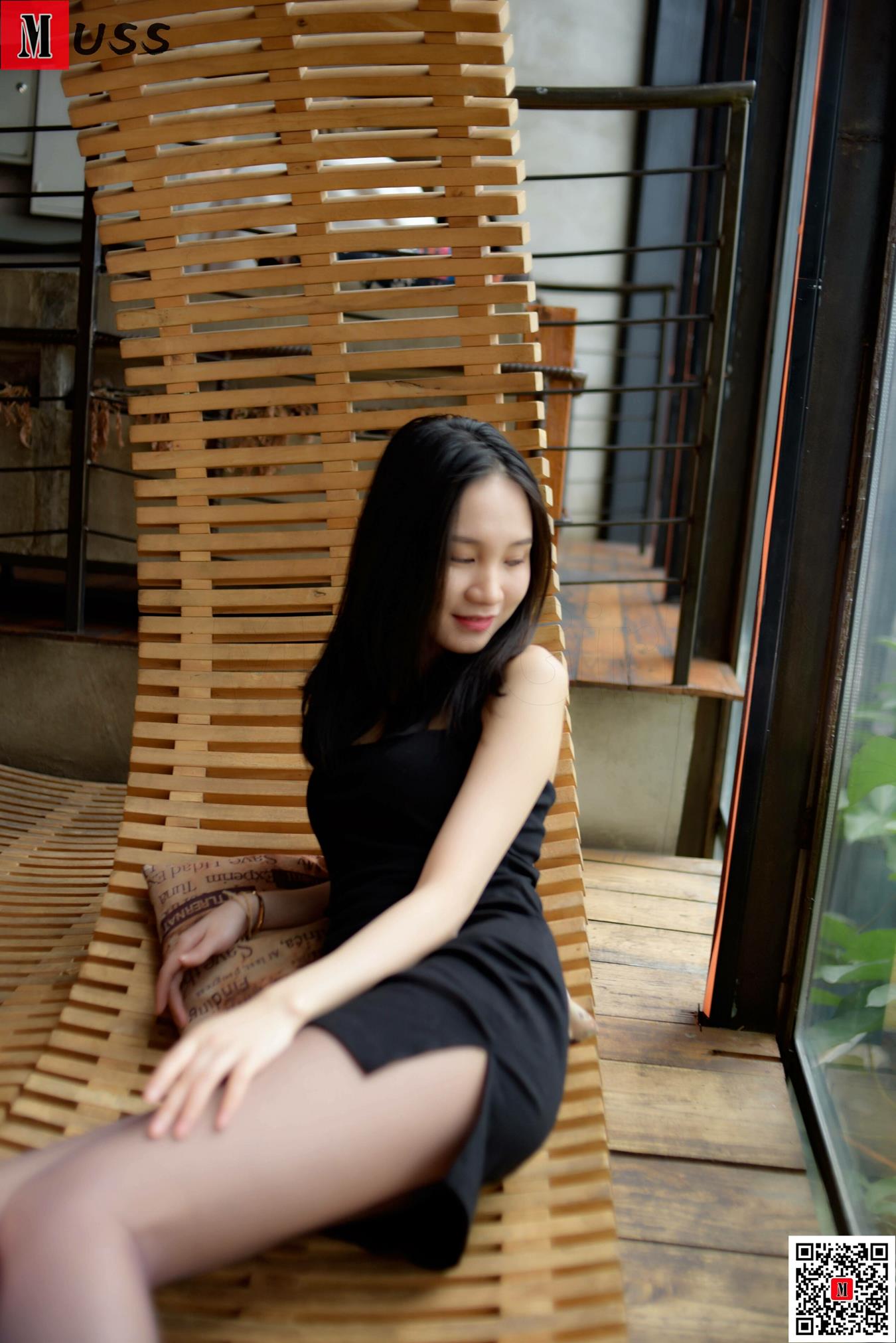 图片[45]-[MussGirl慕丝女郎]NO.375 黑色吊带睡衣  B[73P] – 速更版-美库