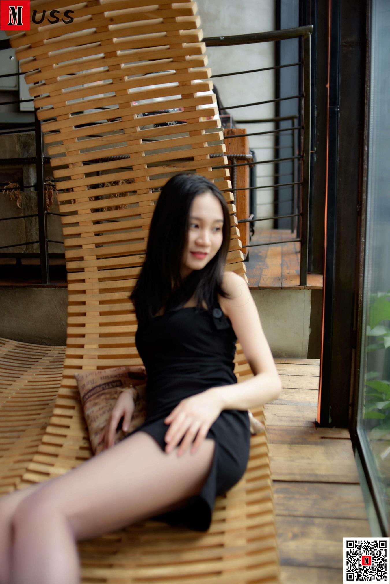 图片[48]-[MussGirl慕丝女郎]NO.375 黑色吊带睡衣  B[73P] – 速更版-美库