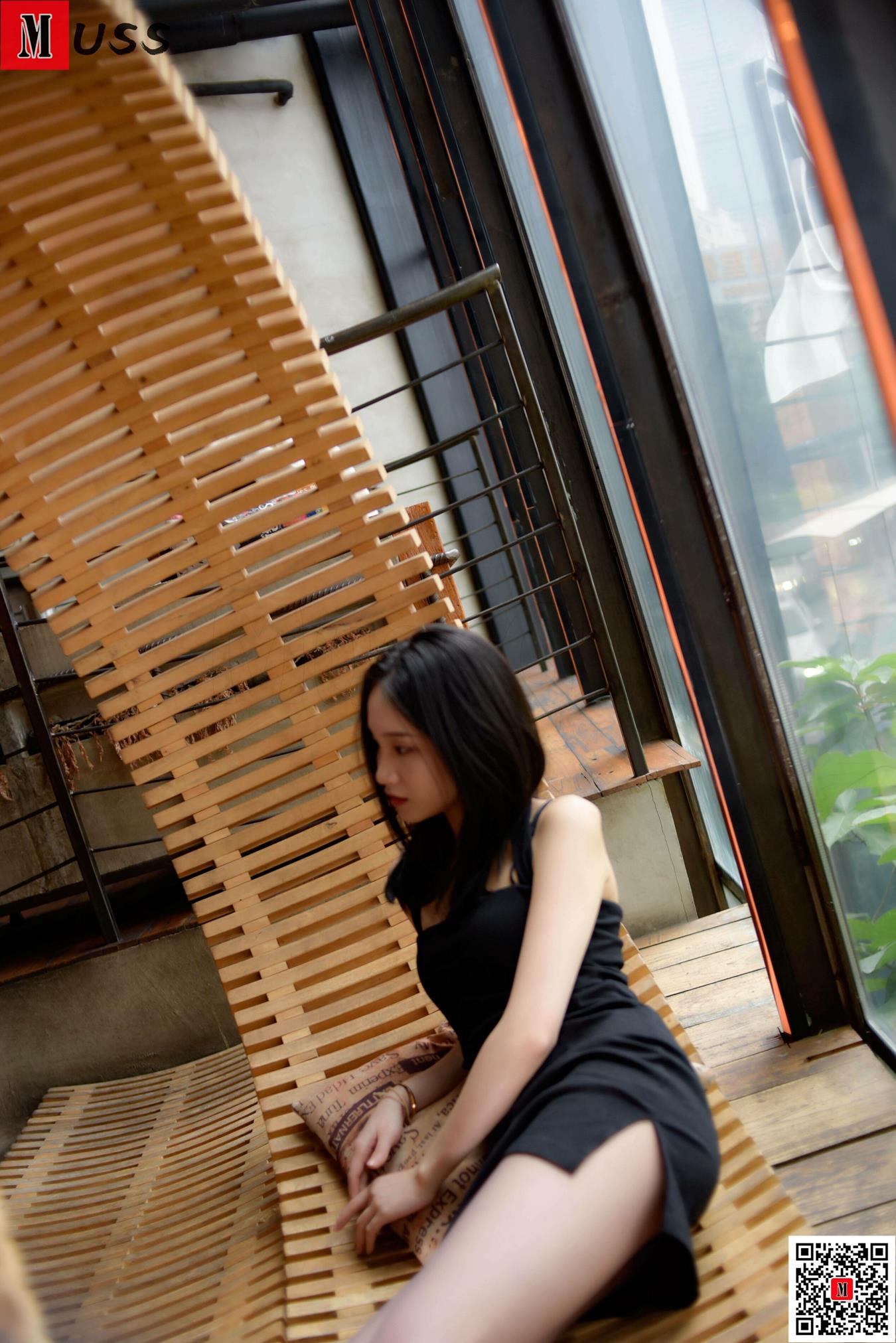 图片[56]-[MussGirl慕丝女郎]NO.375 黑色吊带睡衣  B[73P] – 速更版-美库